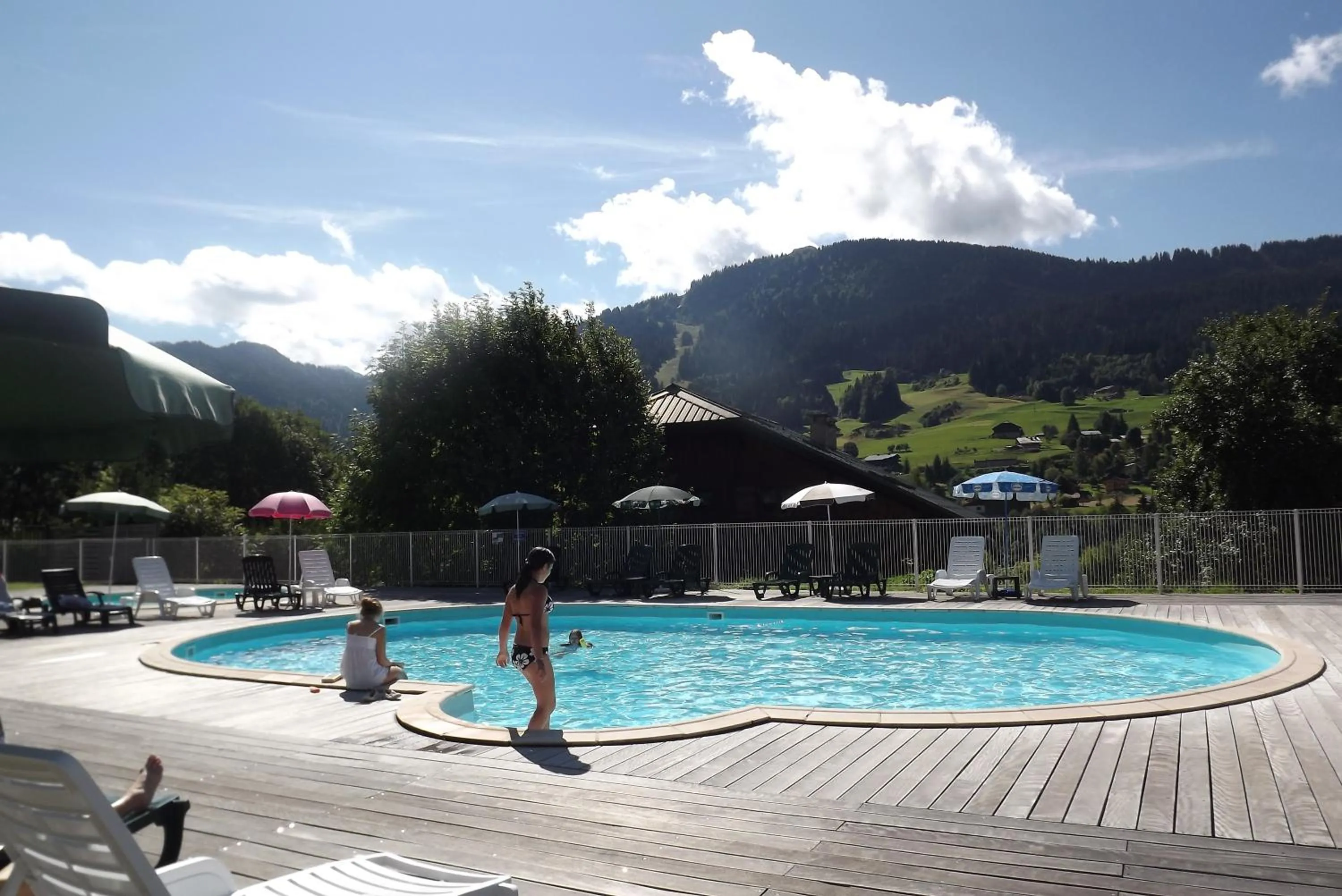 Swimming pool in ULVF Les Essertets