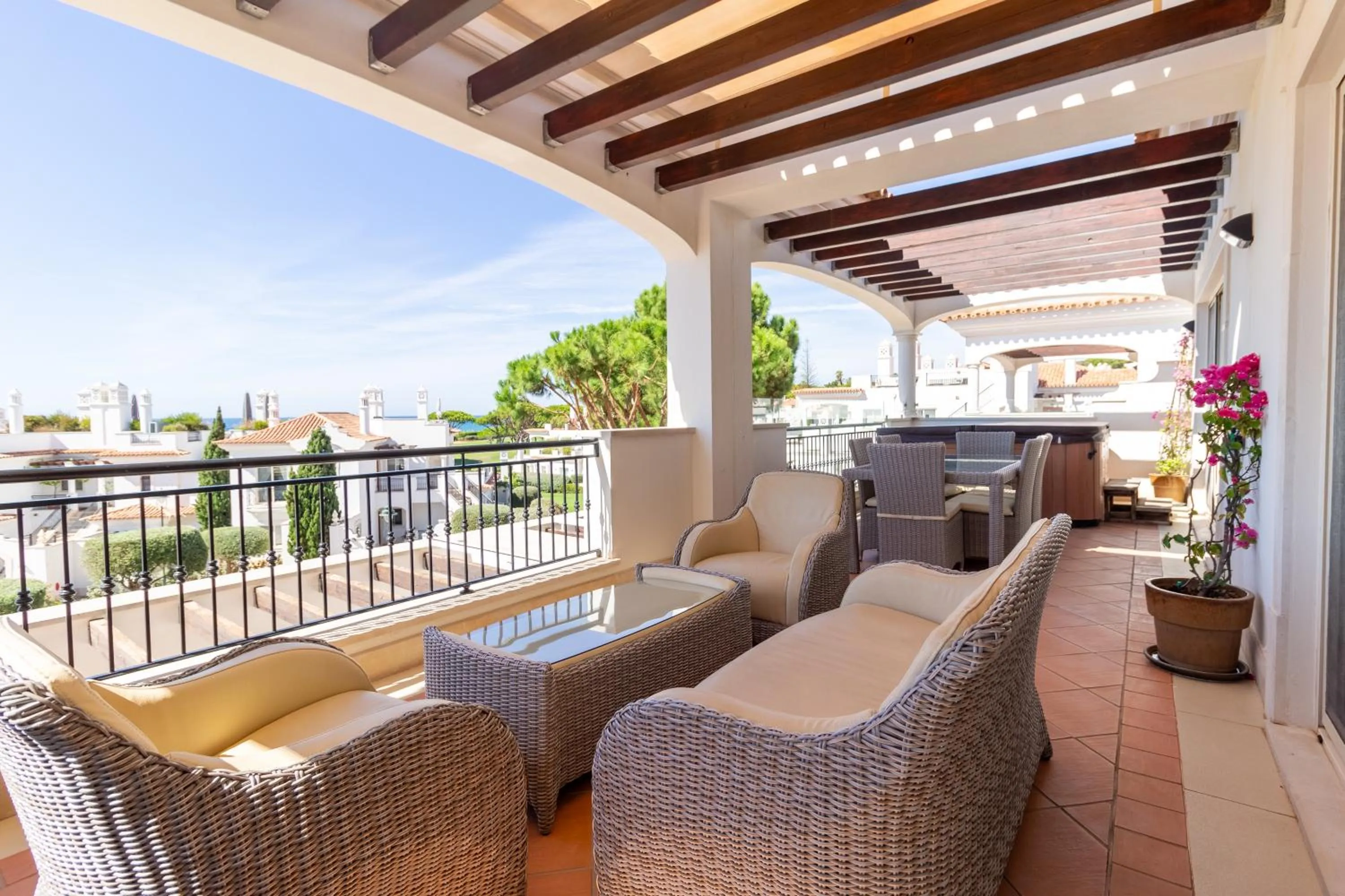 Balcony/Terrace in Dunas Douradas Beach Club