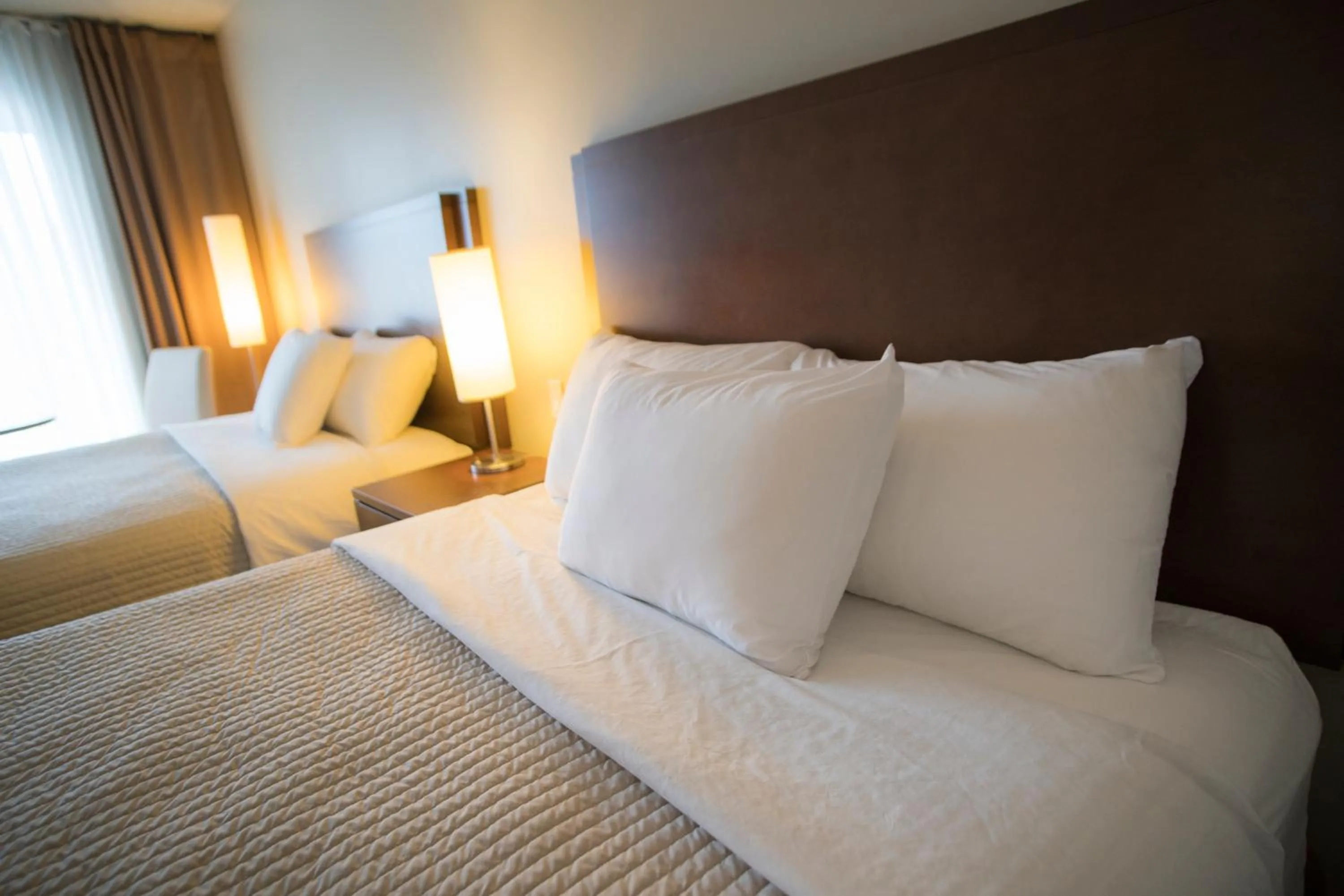 Bed in Excelsior Hôtel Spa Sainte-Adèle