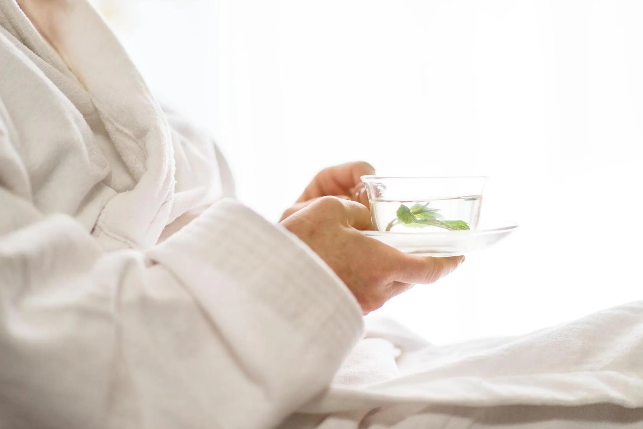 Bed in Excelsior Hôtel Spa Sainte-Adèle