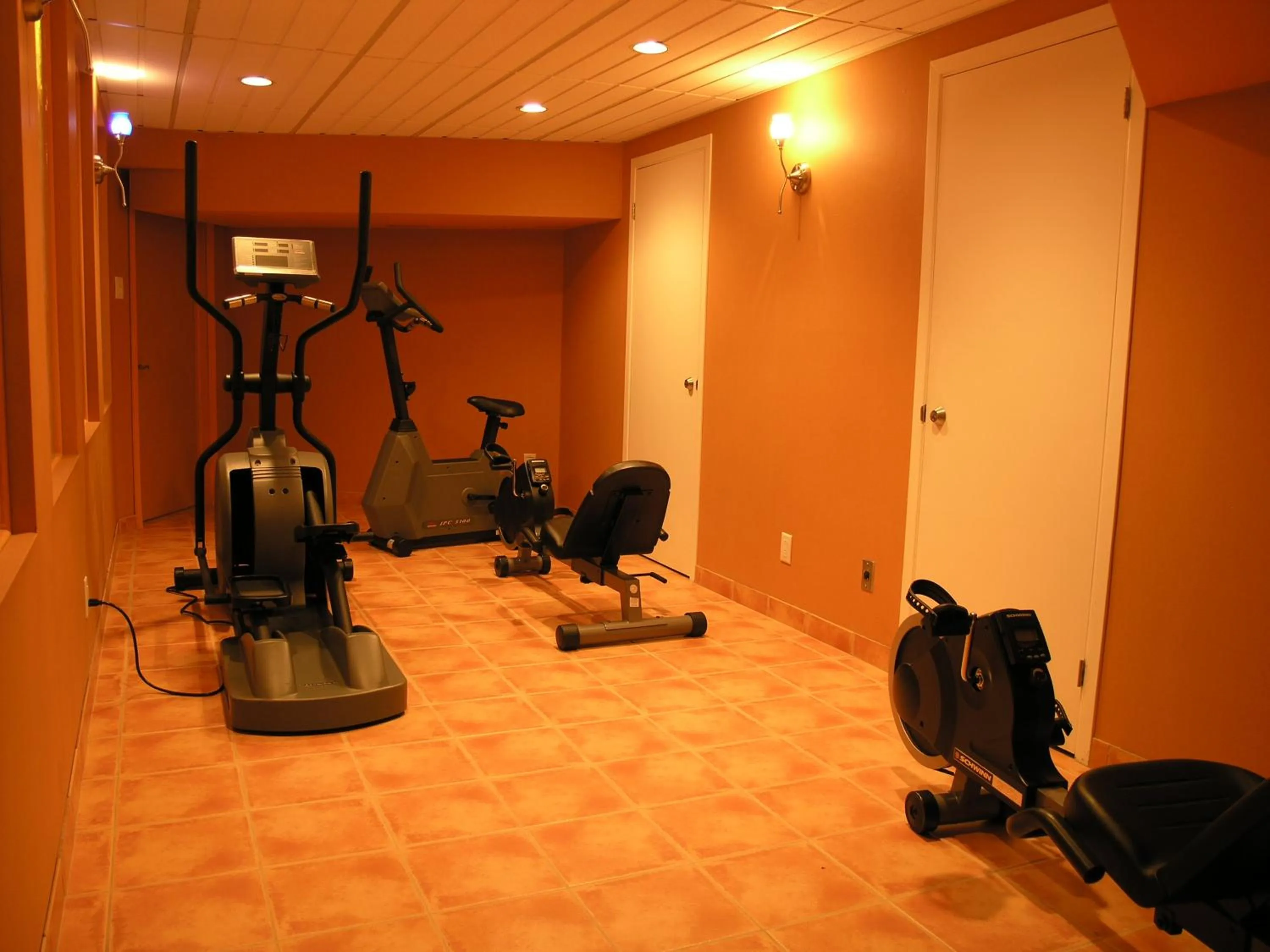 Fitness centre/facilities in Excelsior Hôtel Spa Sainte-Adèle