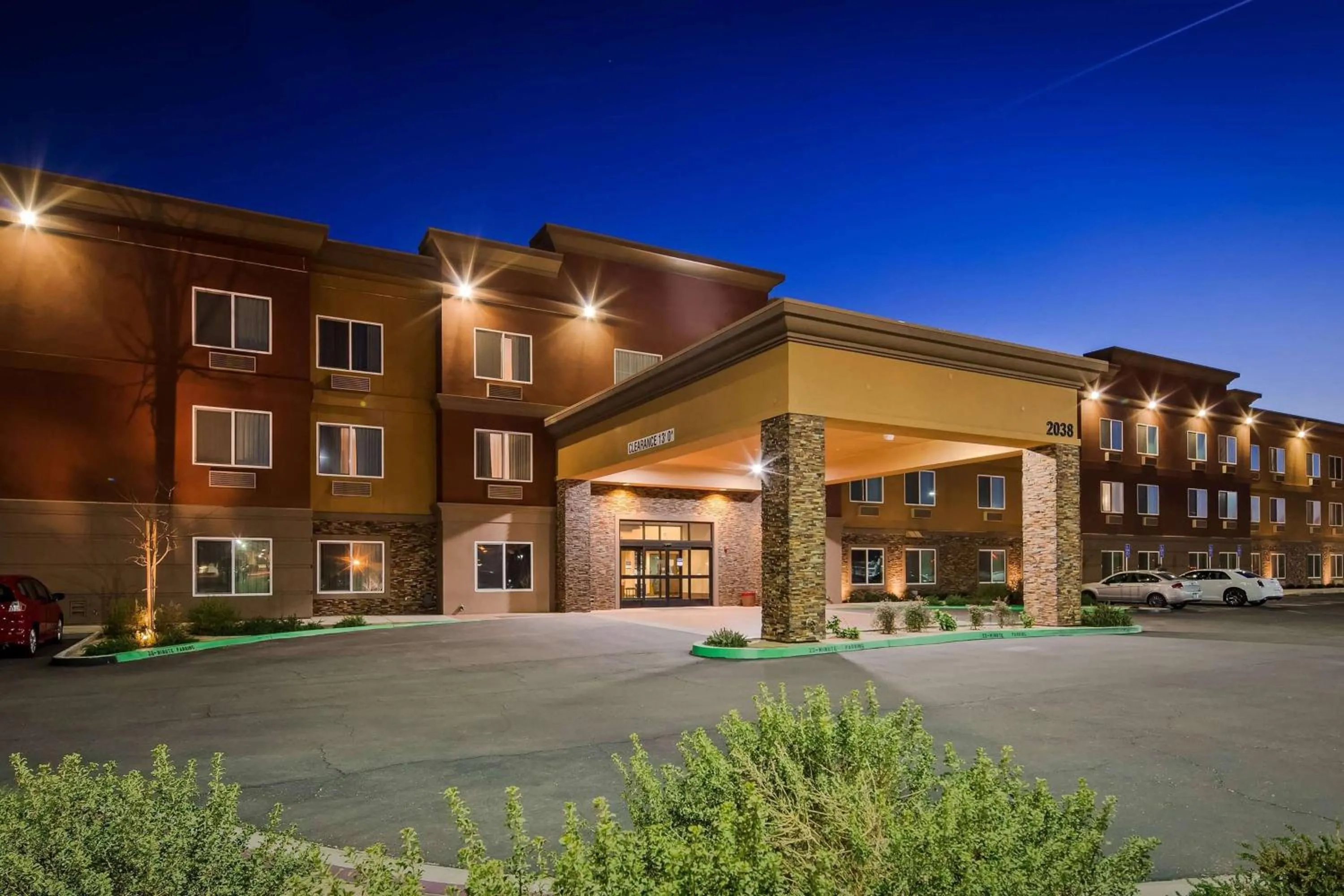 Property building in Best Western Plus Desert Poppy Inn