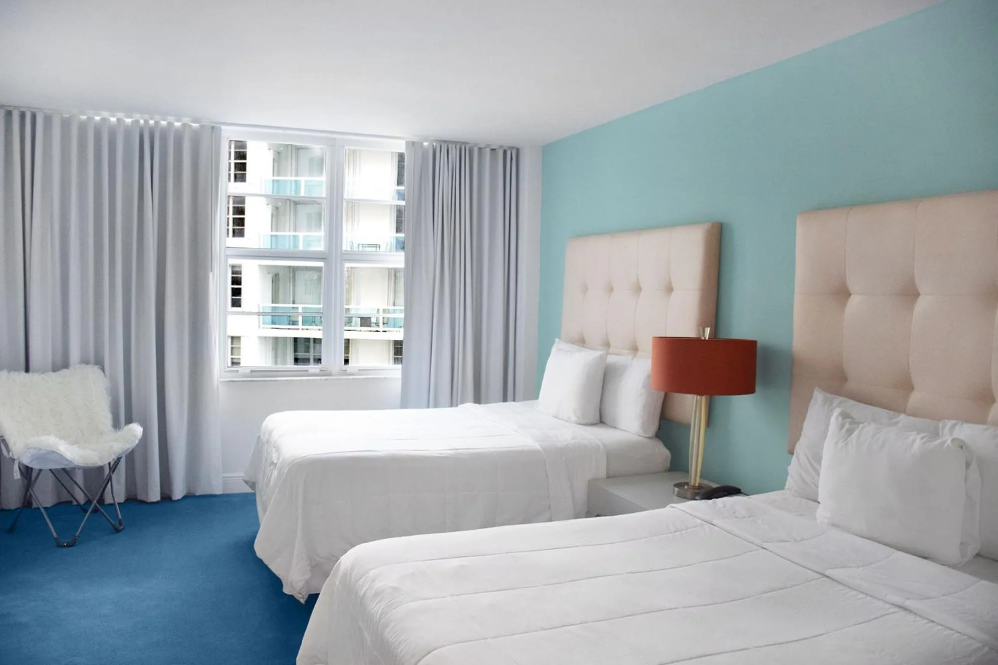Bedroom, Bed in Seacoast Suites on Miami Beach