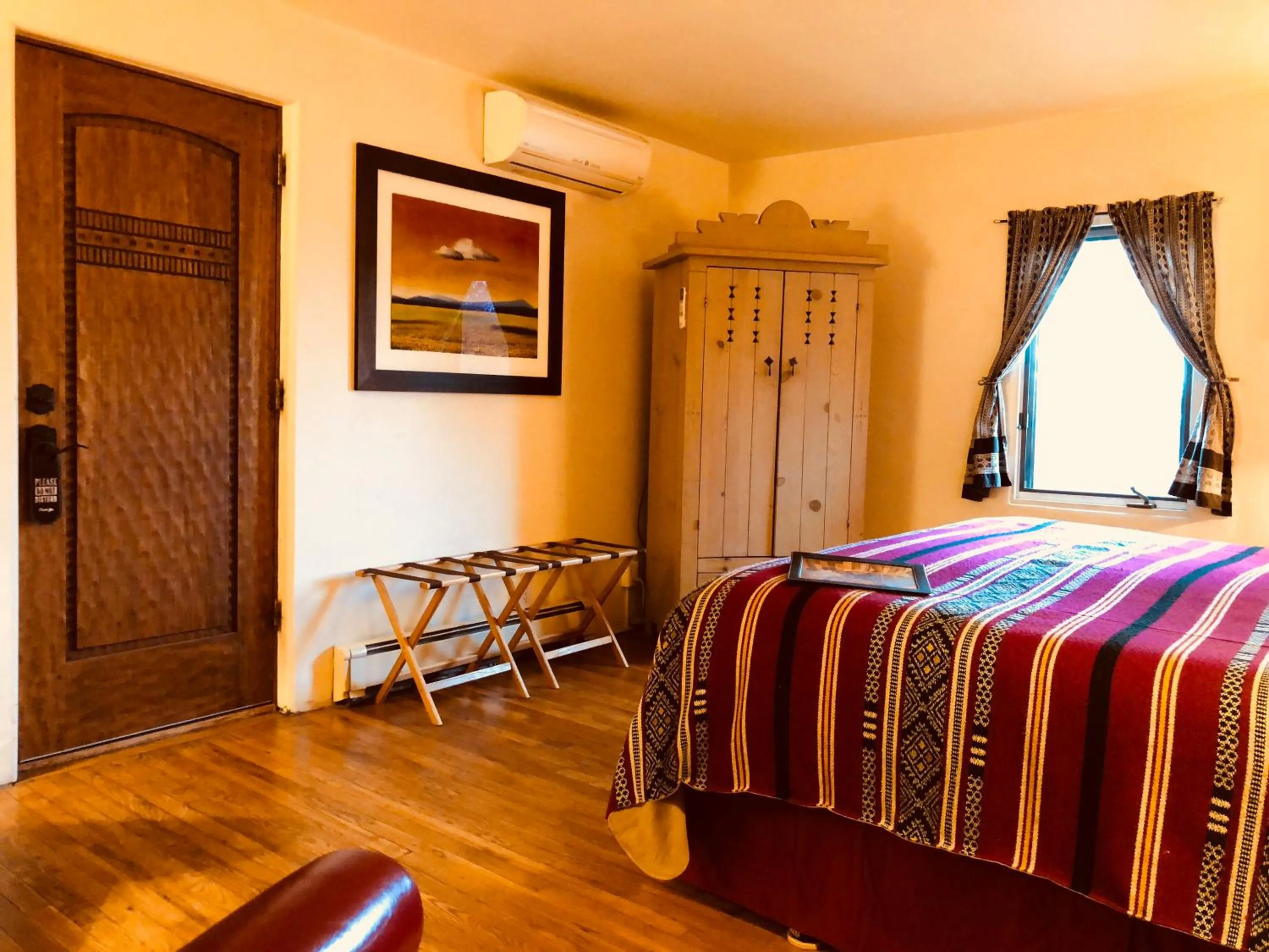 Bed in Santa Fe Bed & Breakfast