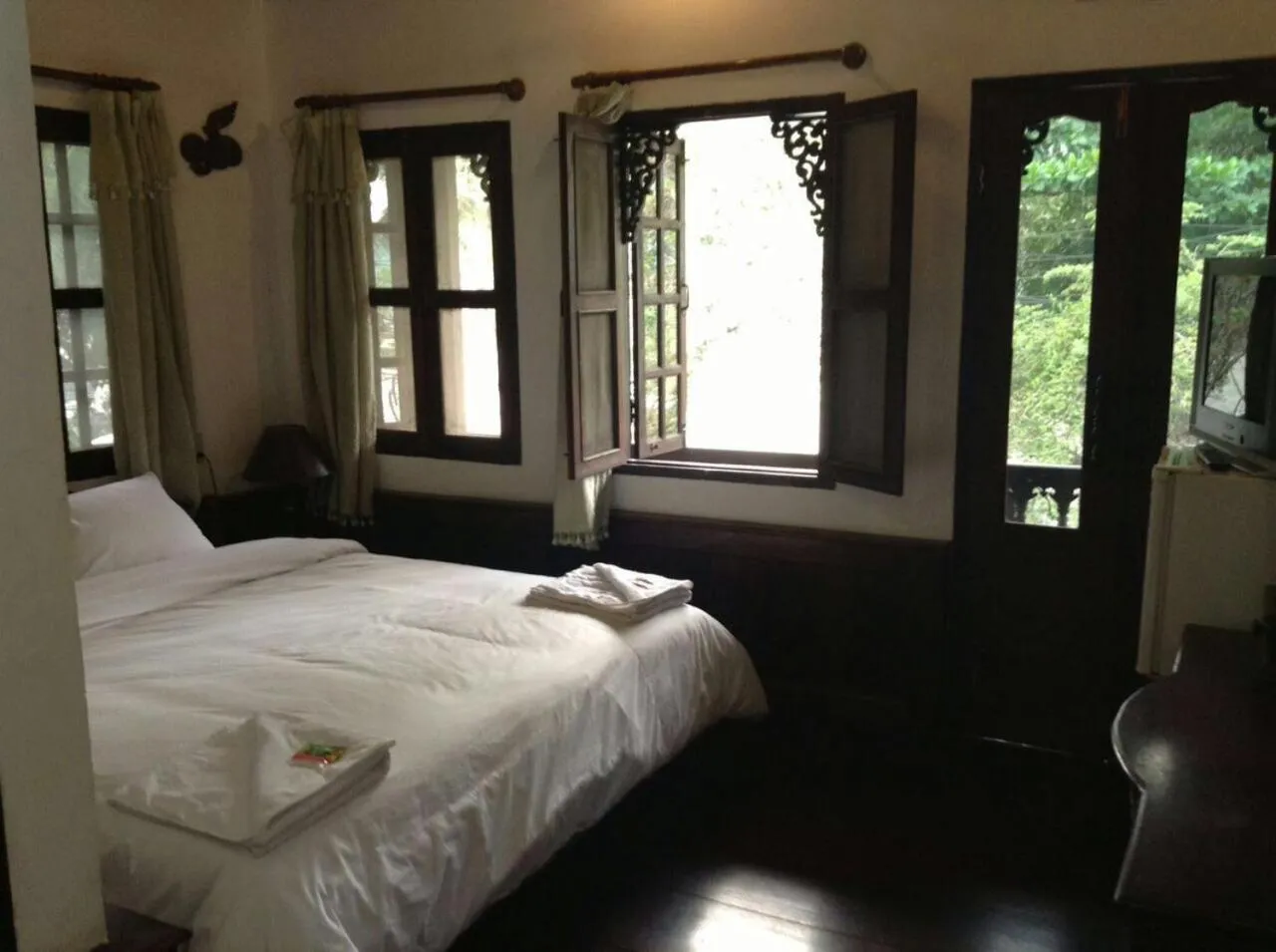 Bed in View Khemkhong Guesthouse