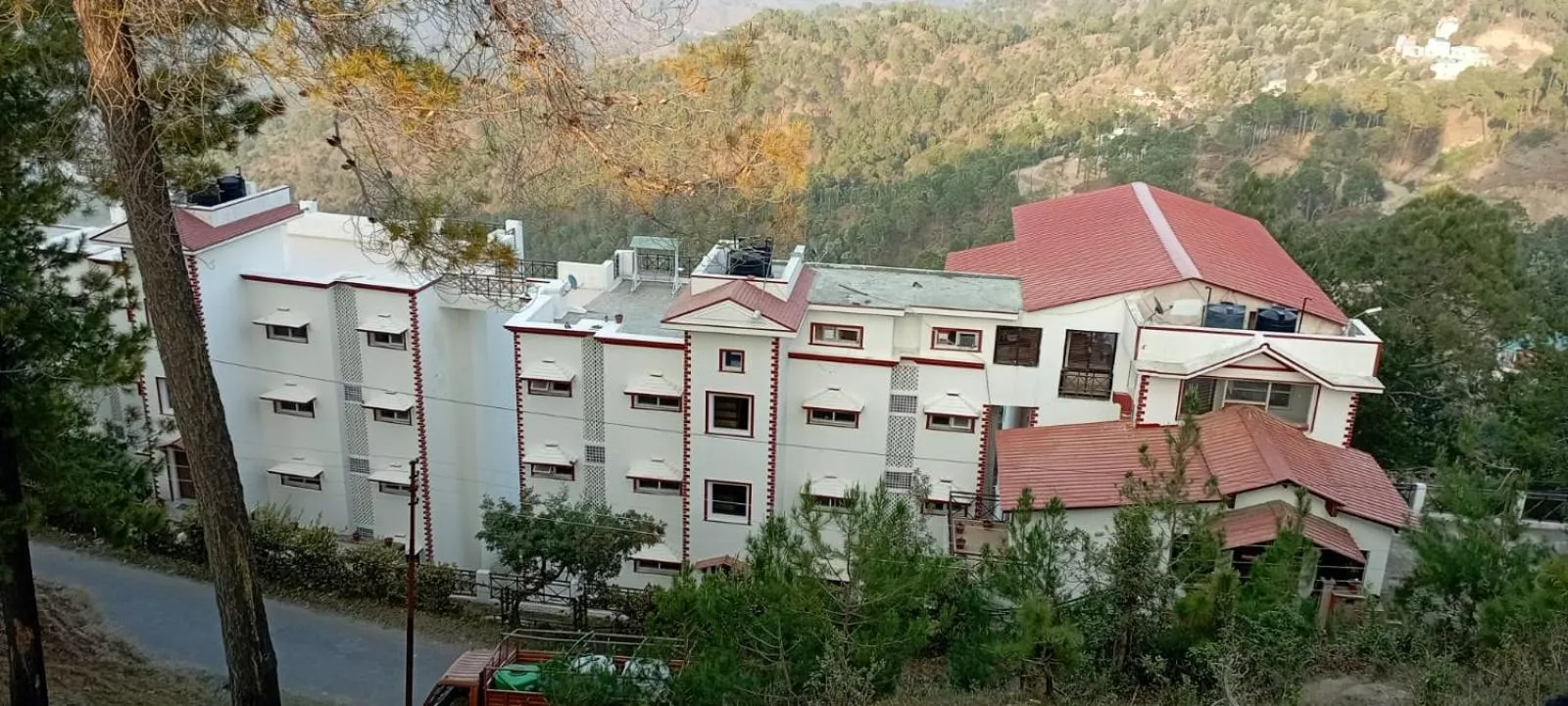 Bird's eye view in Woodsvilla Residency Ranikhet