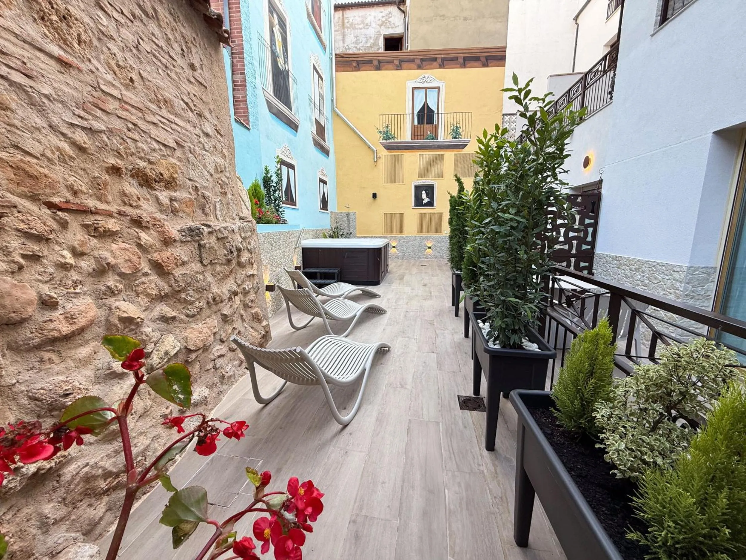 Seating area in Akla Burgo de Osma