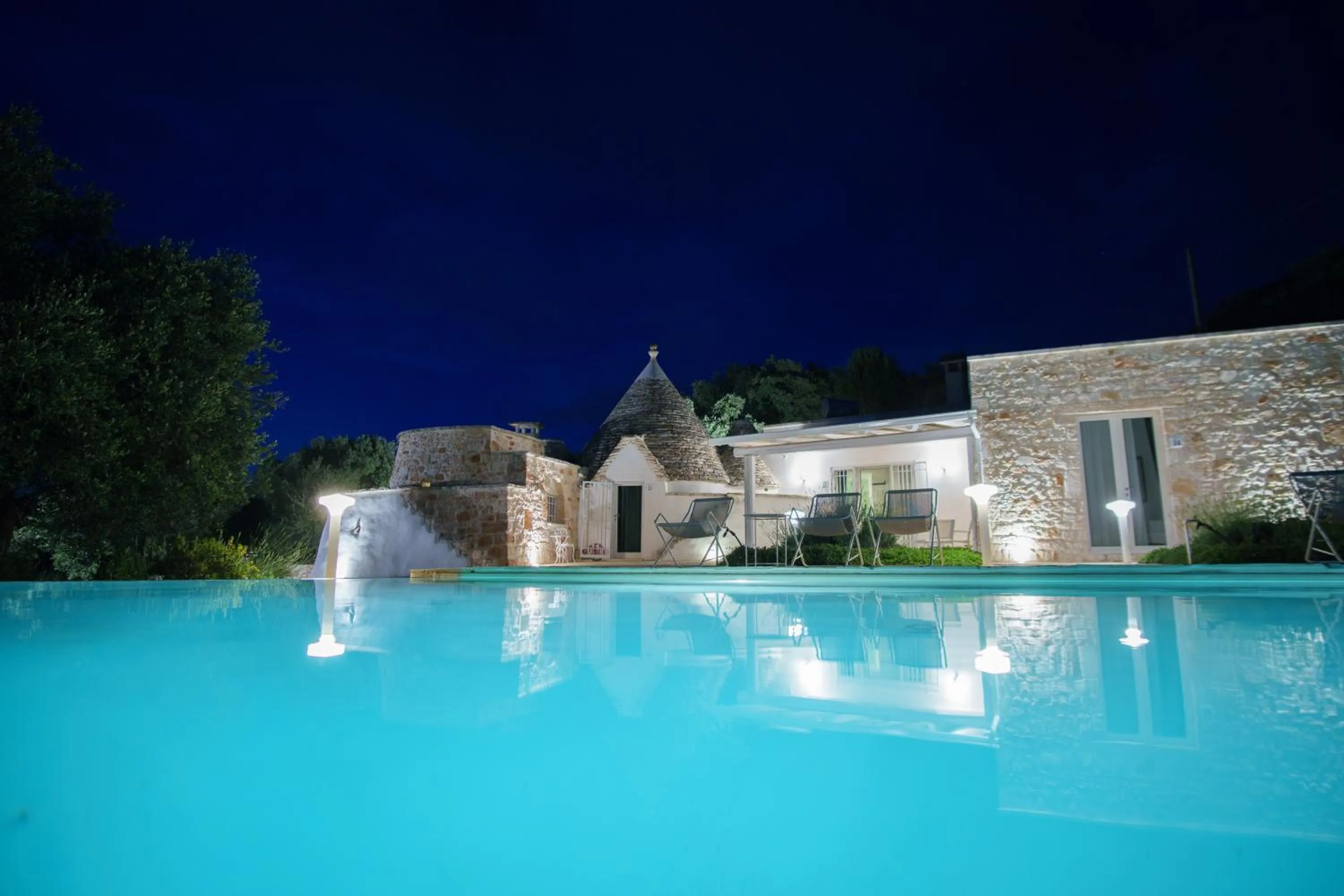 Swimming pool in Relais Trulli Le Icone