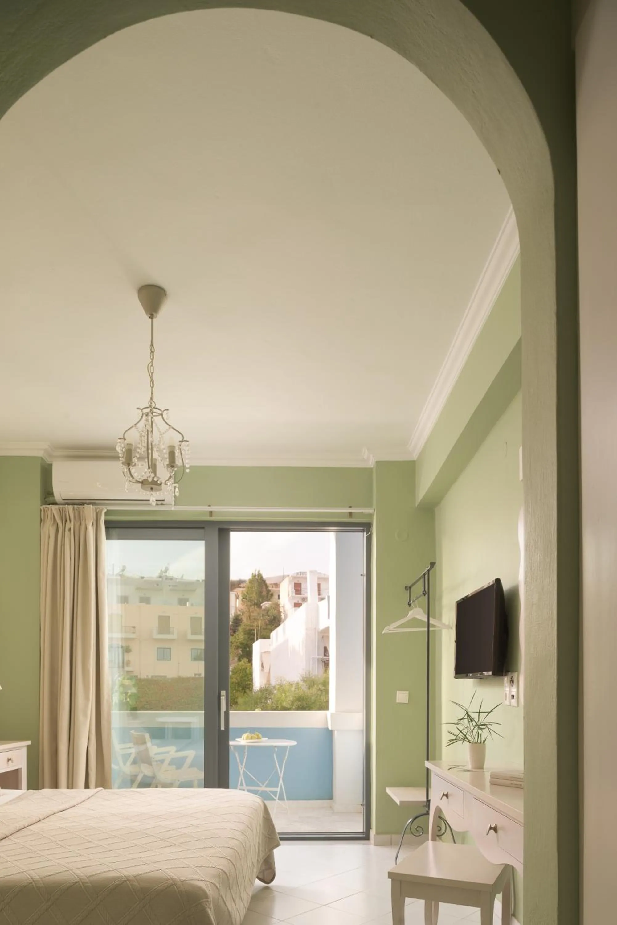 Bedroom, Bed in Palazzo Greco