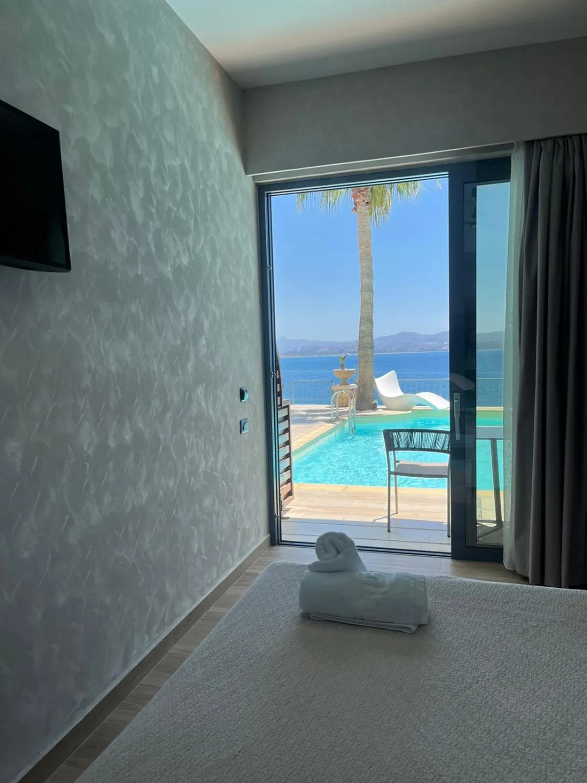 Natural landscape, Bed in Palazzo Greco