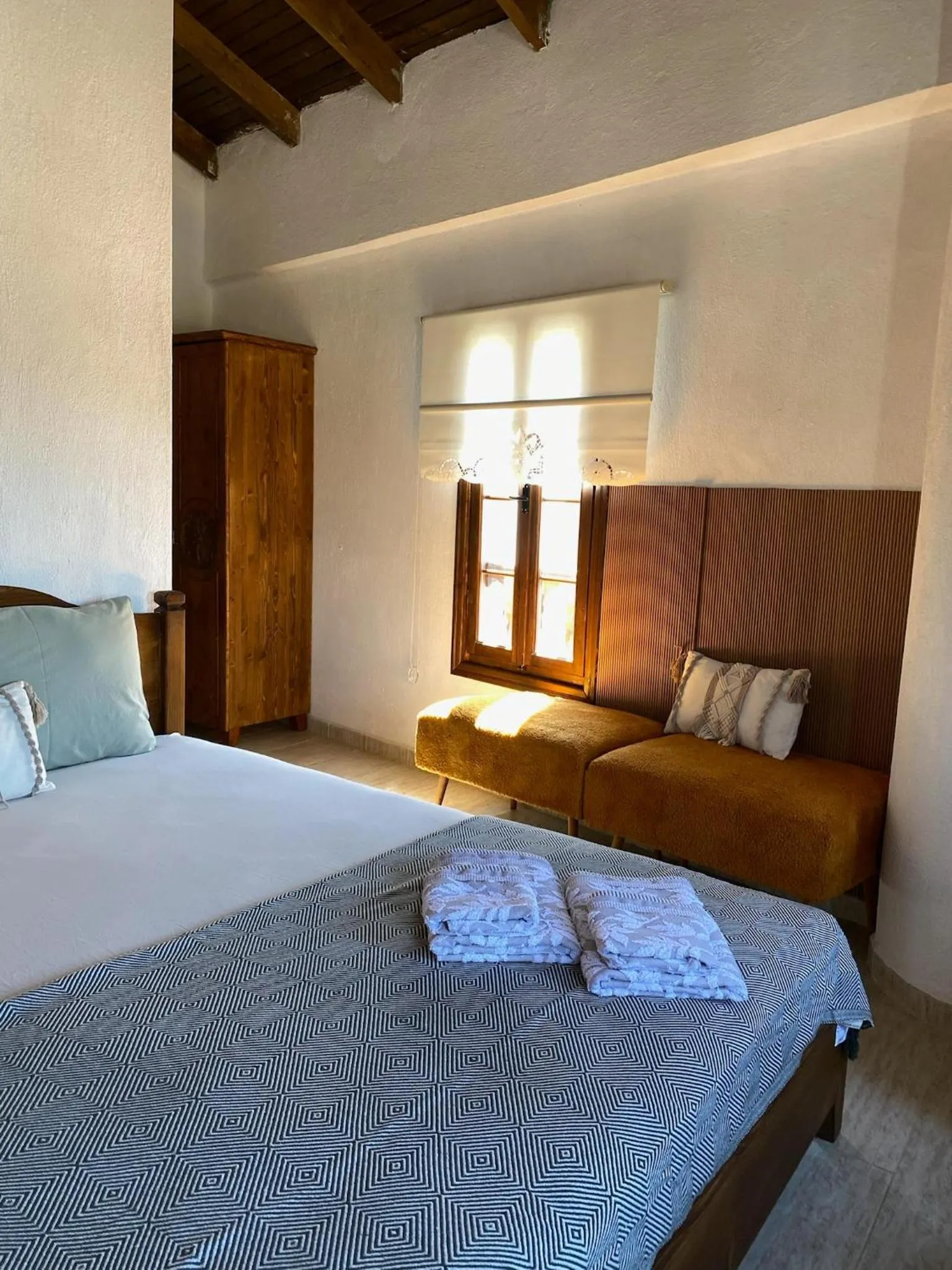 Bed in Şirince Kirke Otel