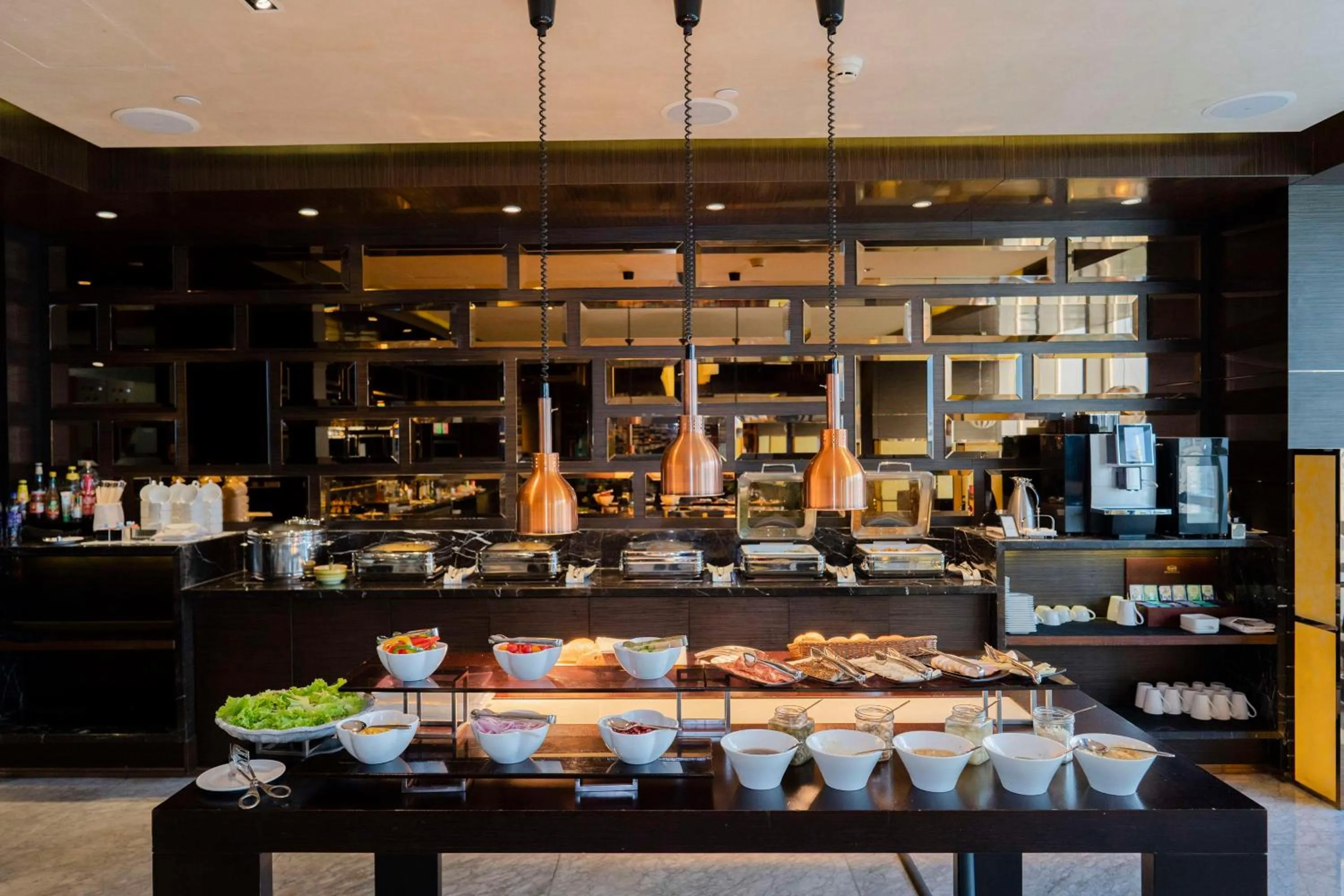 Living room in Hilton Shenzhen Futian, Metro Station at Hotel Front Door, Close to Futian Convention & Exhibition Center