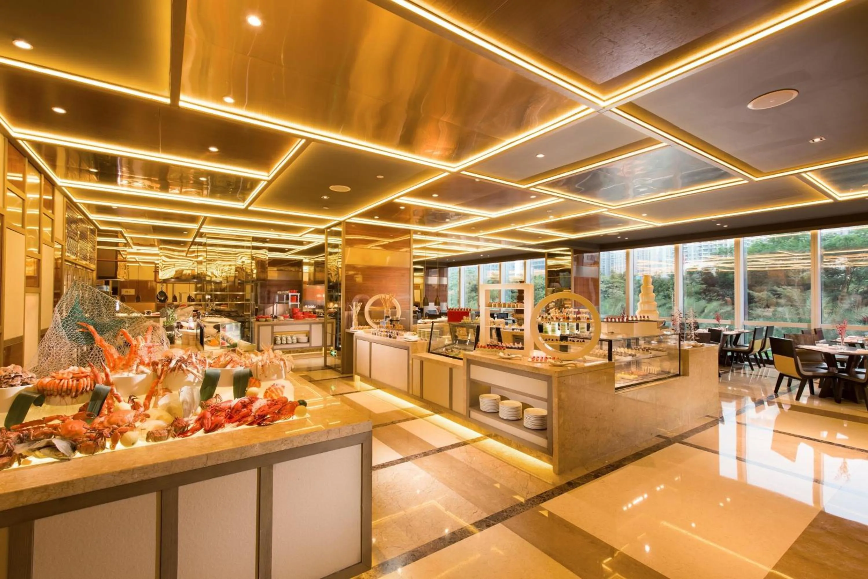Restaurant/places to eat in Hilton Shenzhen Futian