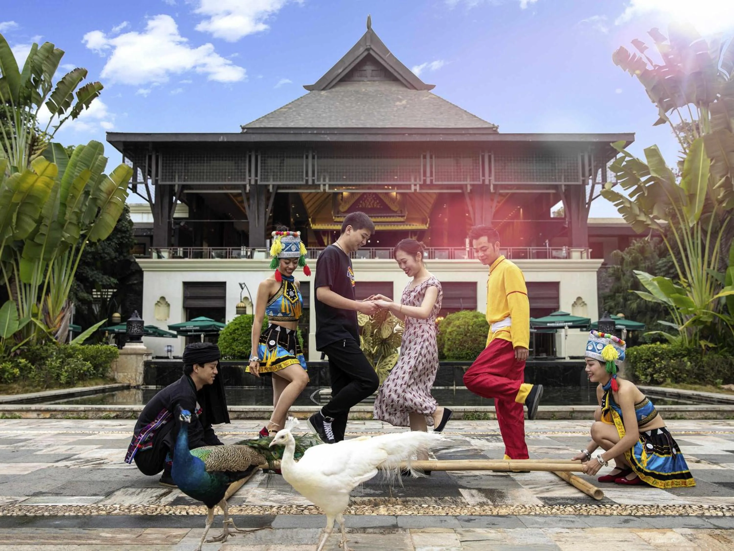 Property building in Pullman Resort Xishuangbanna