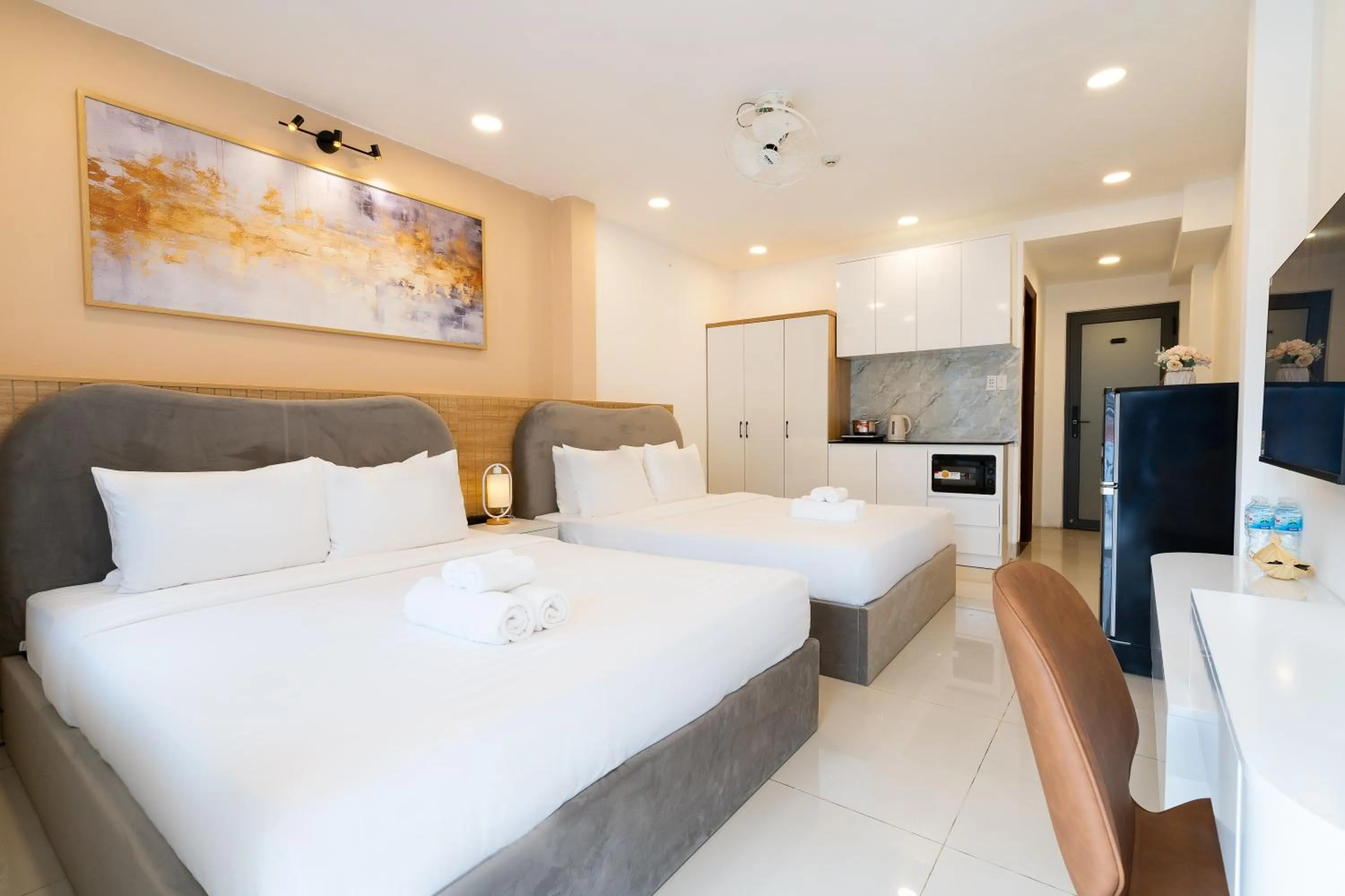 Bed in Misa House - Starlit Saigon