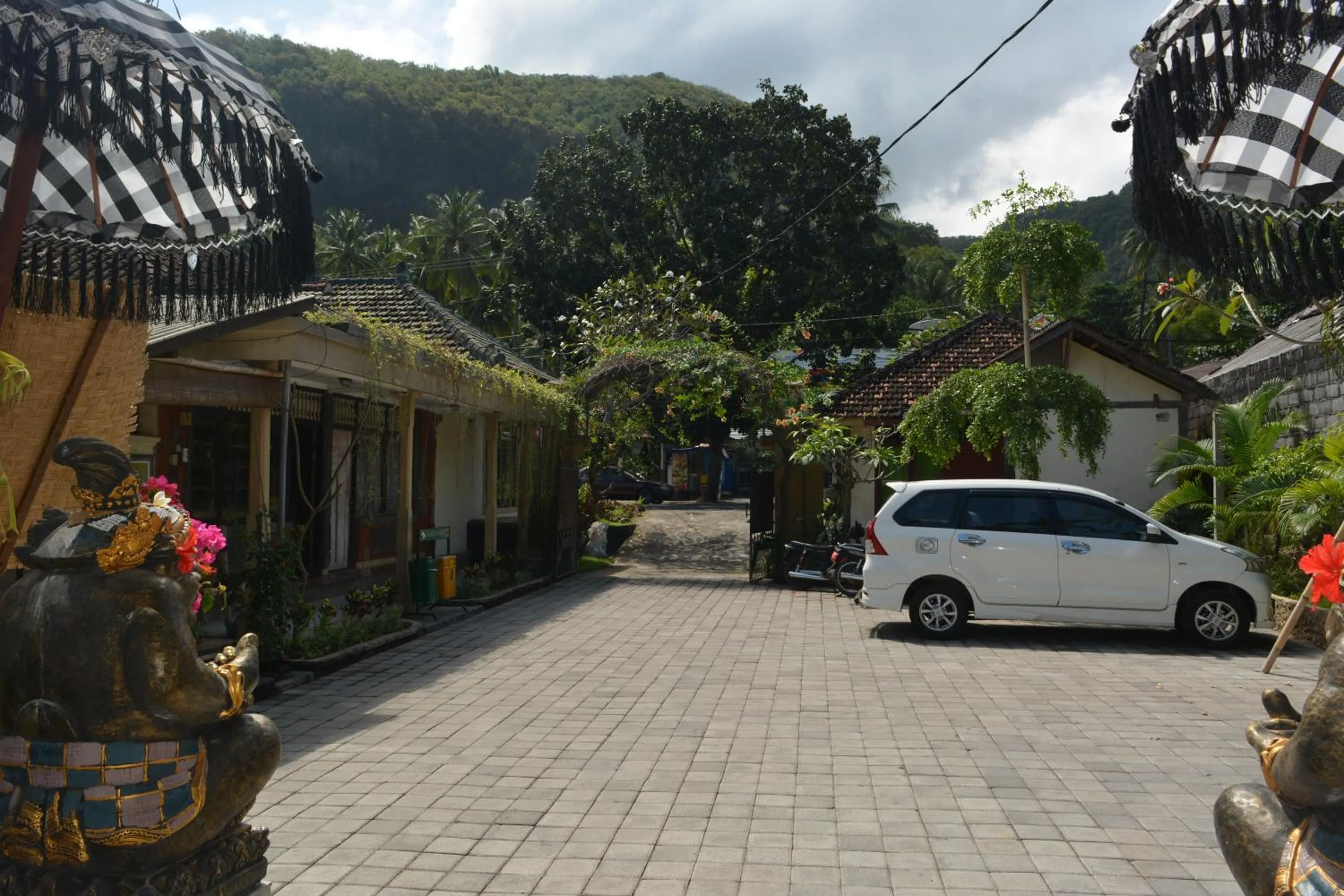 On site in Segara Wangi Beach Cottages