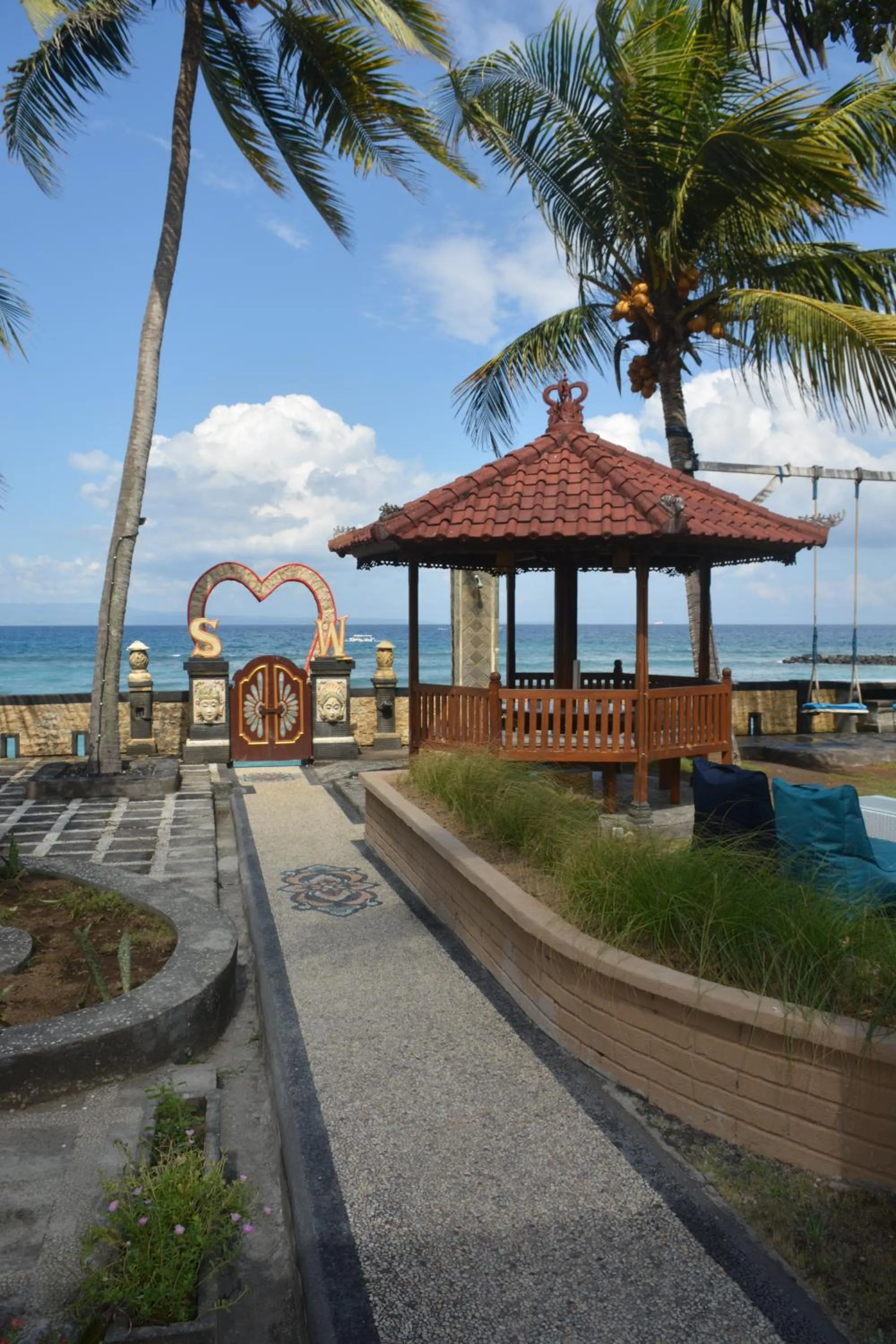 Natural landscape in Segara Wangi Beach Cottages