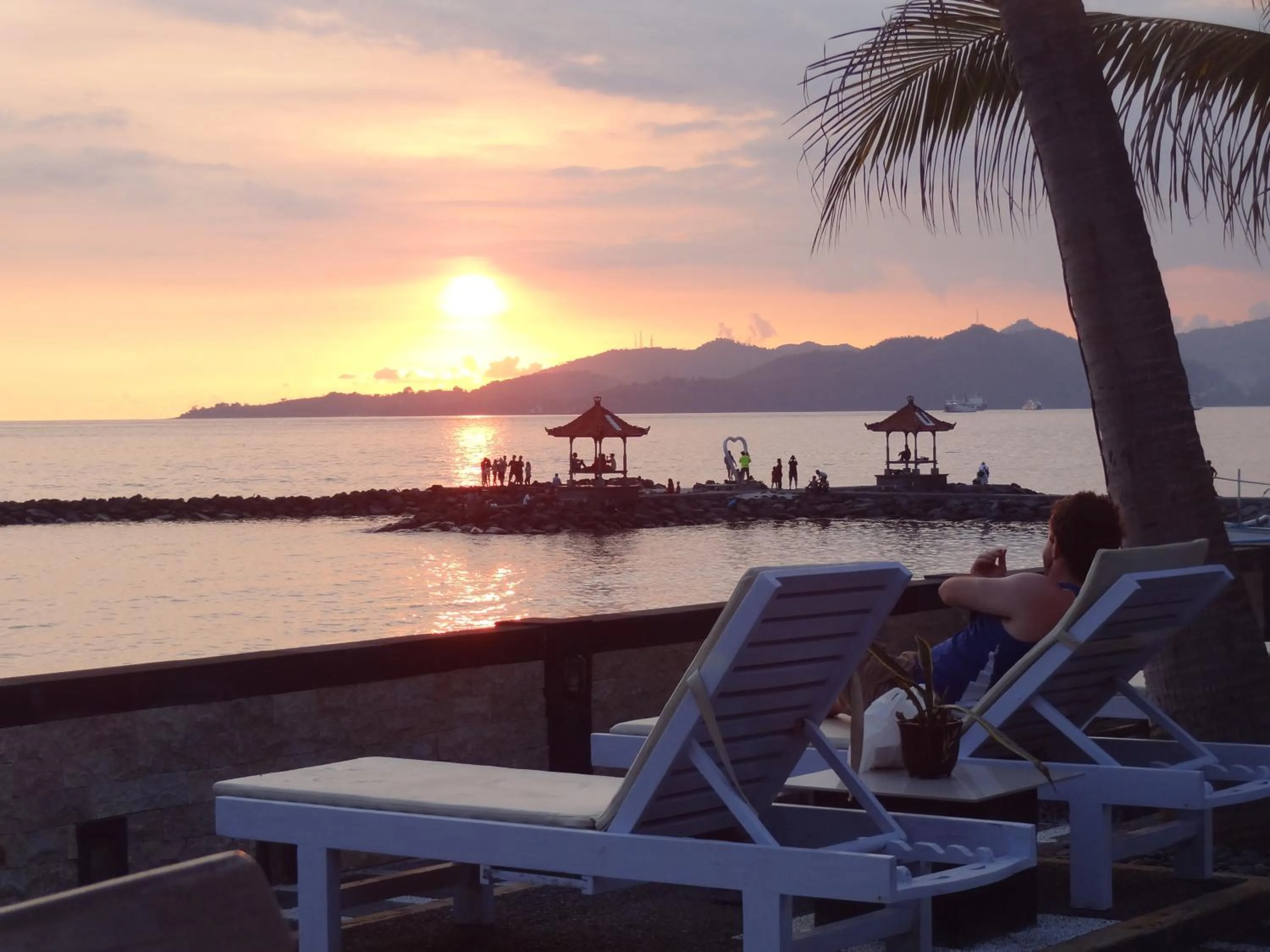 On site in Segara Wangi Beach Cottages