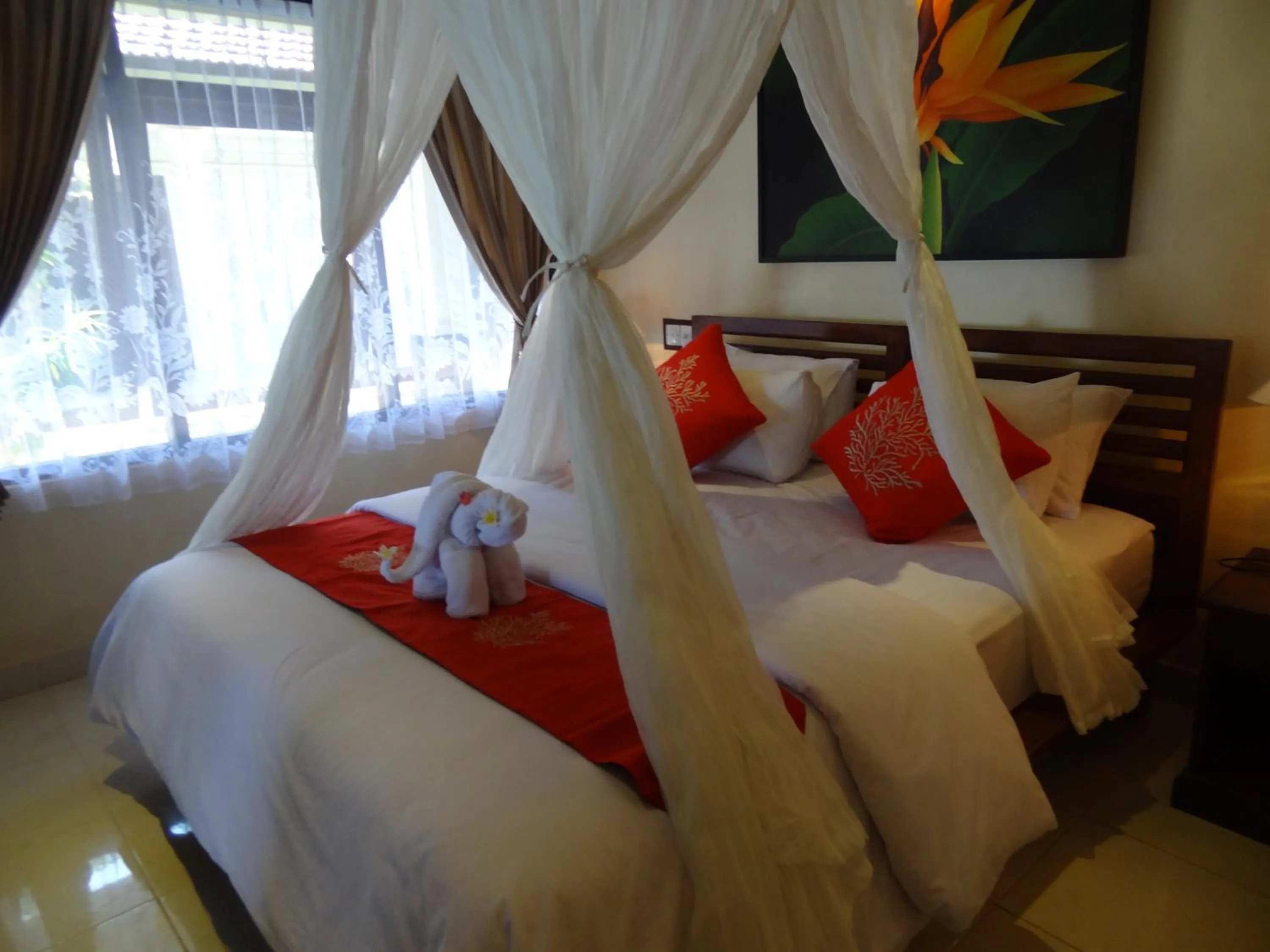 Bedroom, Bed in Segara Wangi Beach Cottages