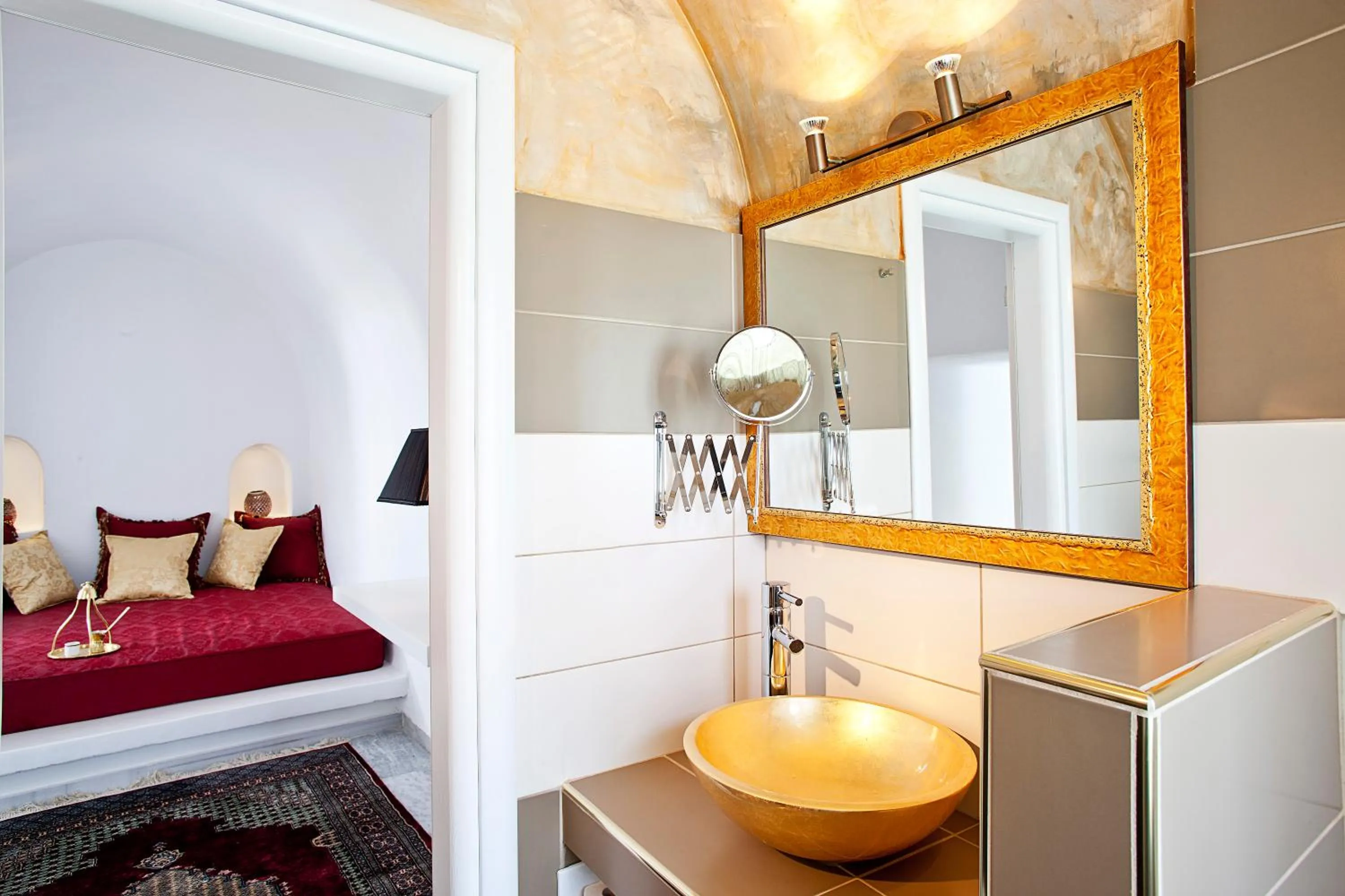 Bathroom, Bed in Asteras Villas