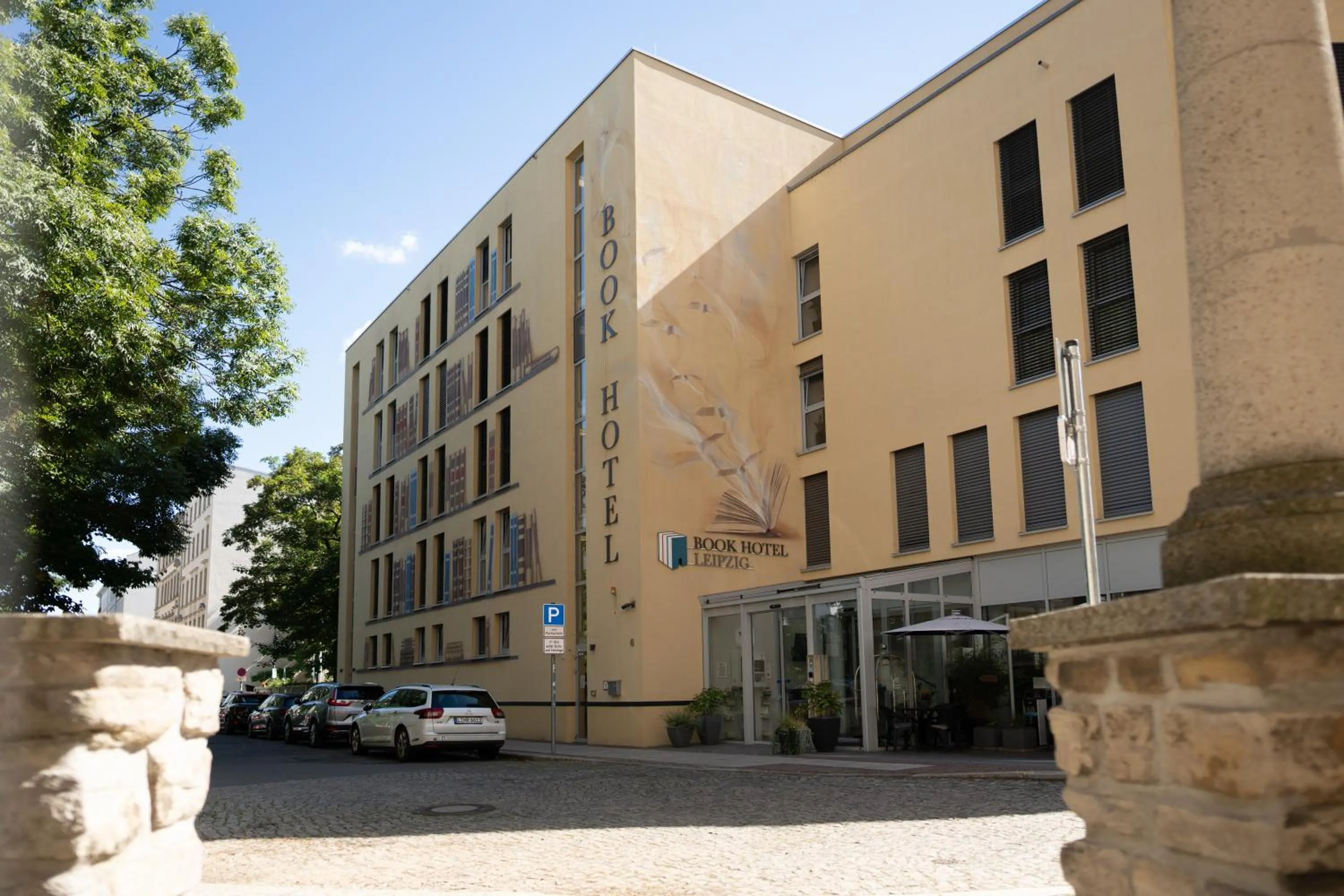 Property building in Book Hotel Leipzig