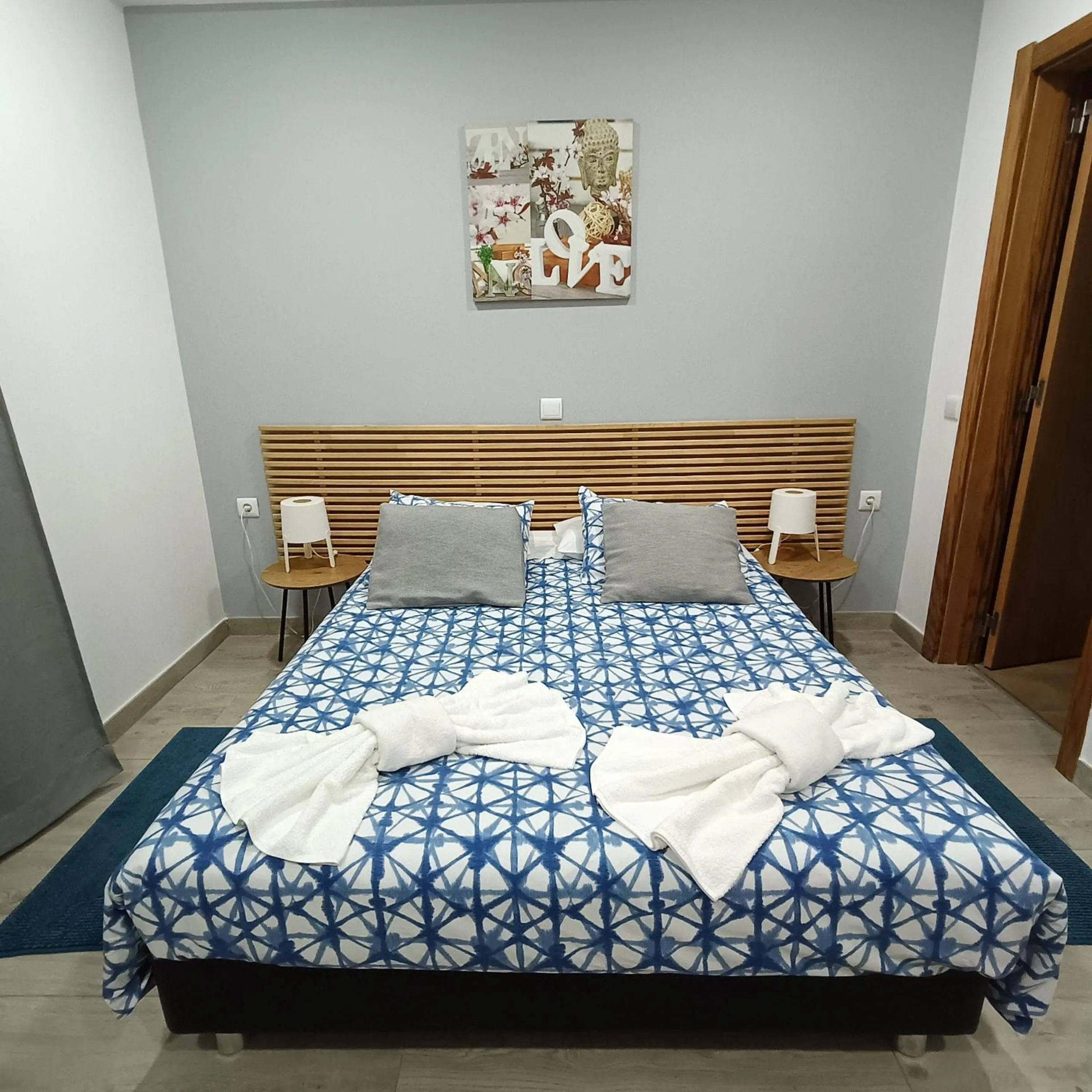 Bed in Lagos Charming Villas