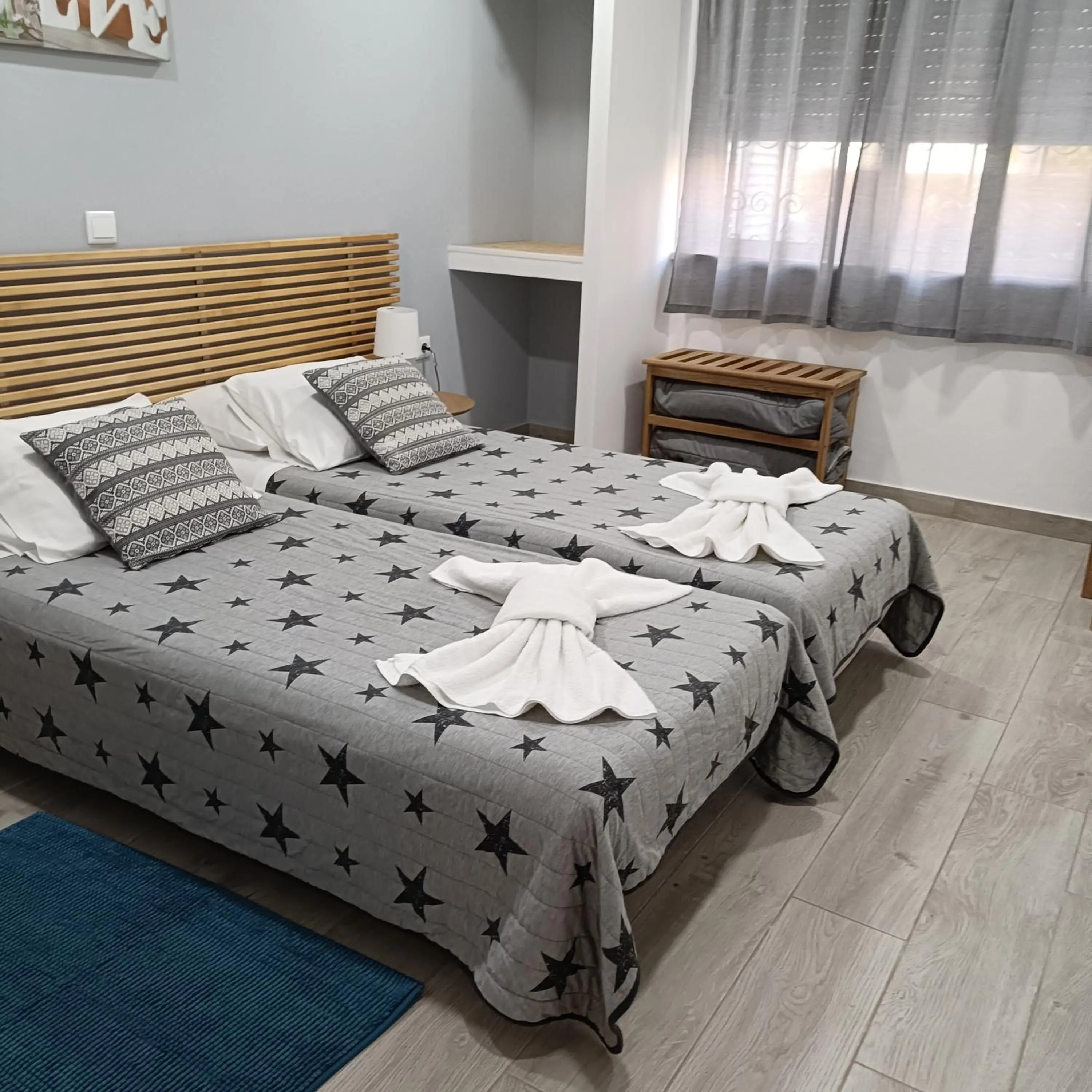 Bedroom, Bed in Lagos Charming Villas