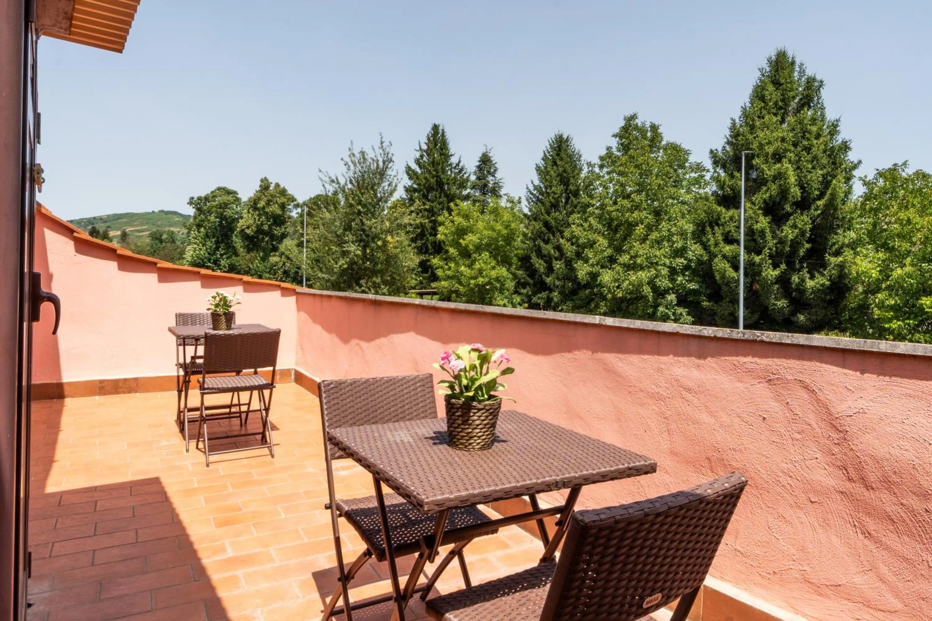 Natural landscape in B&B Capriccio