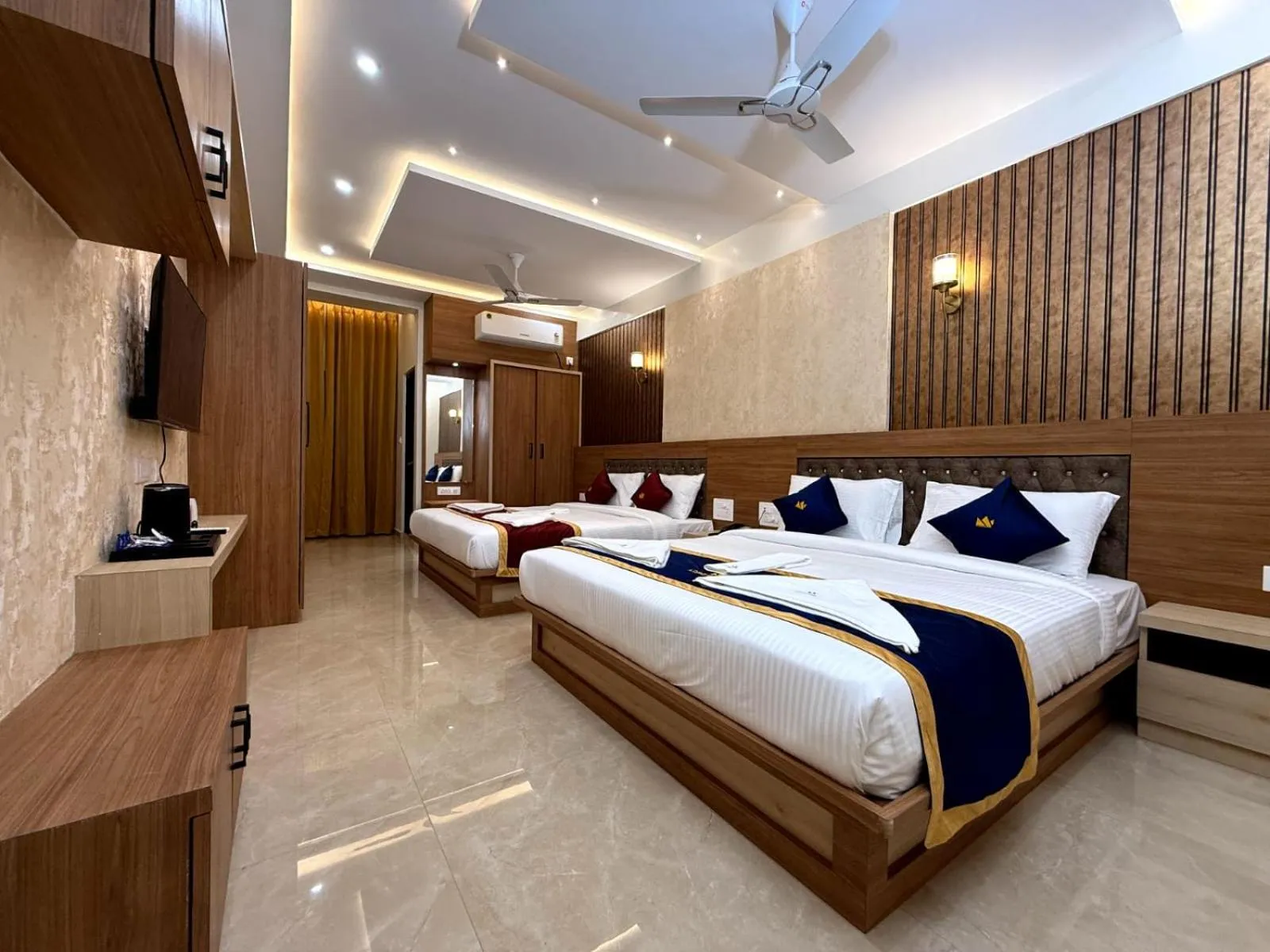 Bed in Hotel Coastal Palace