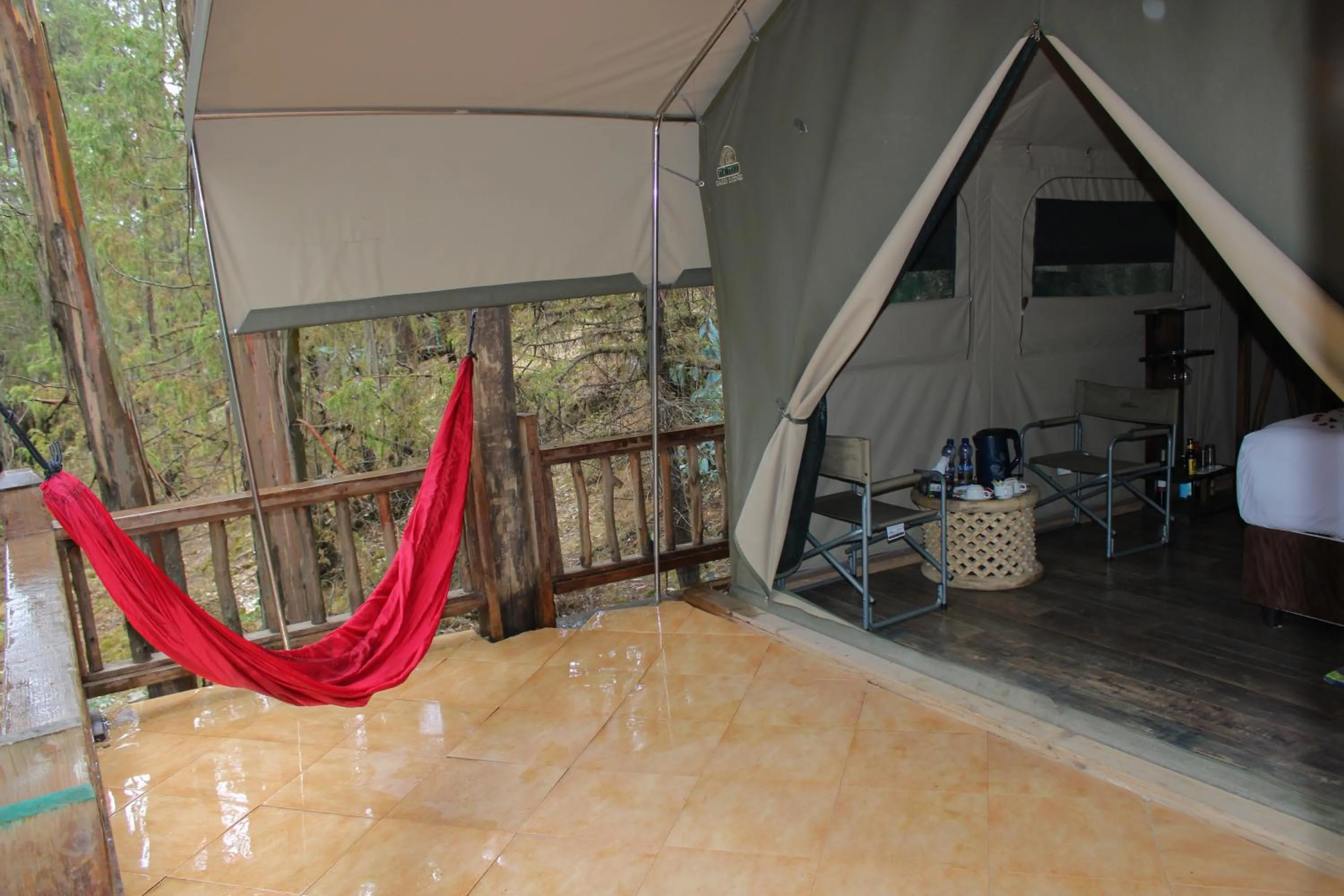 Natural landscape in Kuriftu Entoto Adventure Park