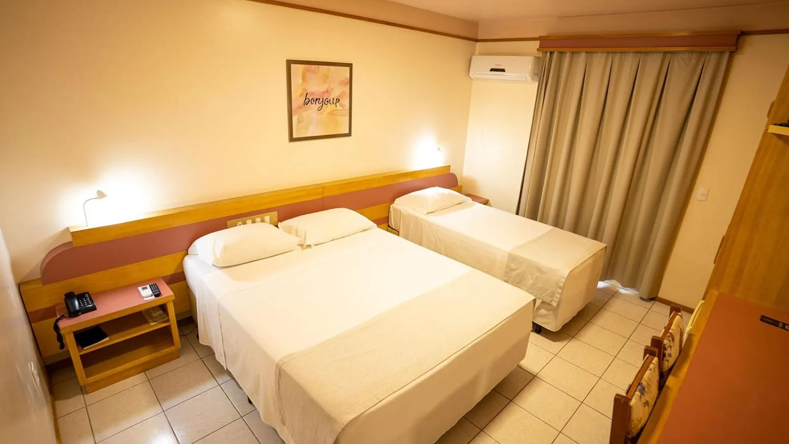 Bed in Hamburgo Palace Hotel