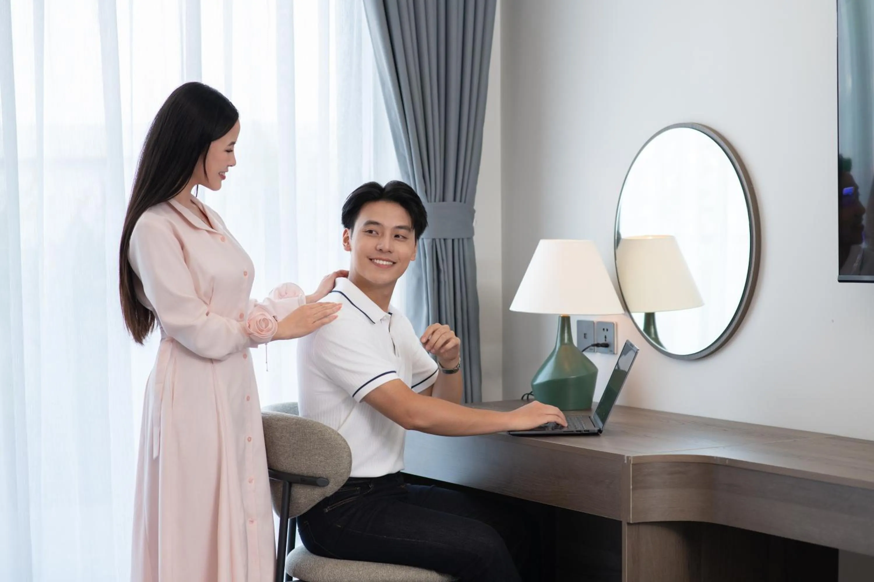 Seating area in Nature Hotel - Lac Long Quan