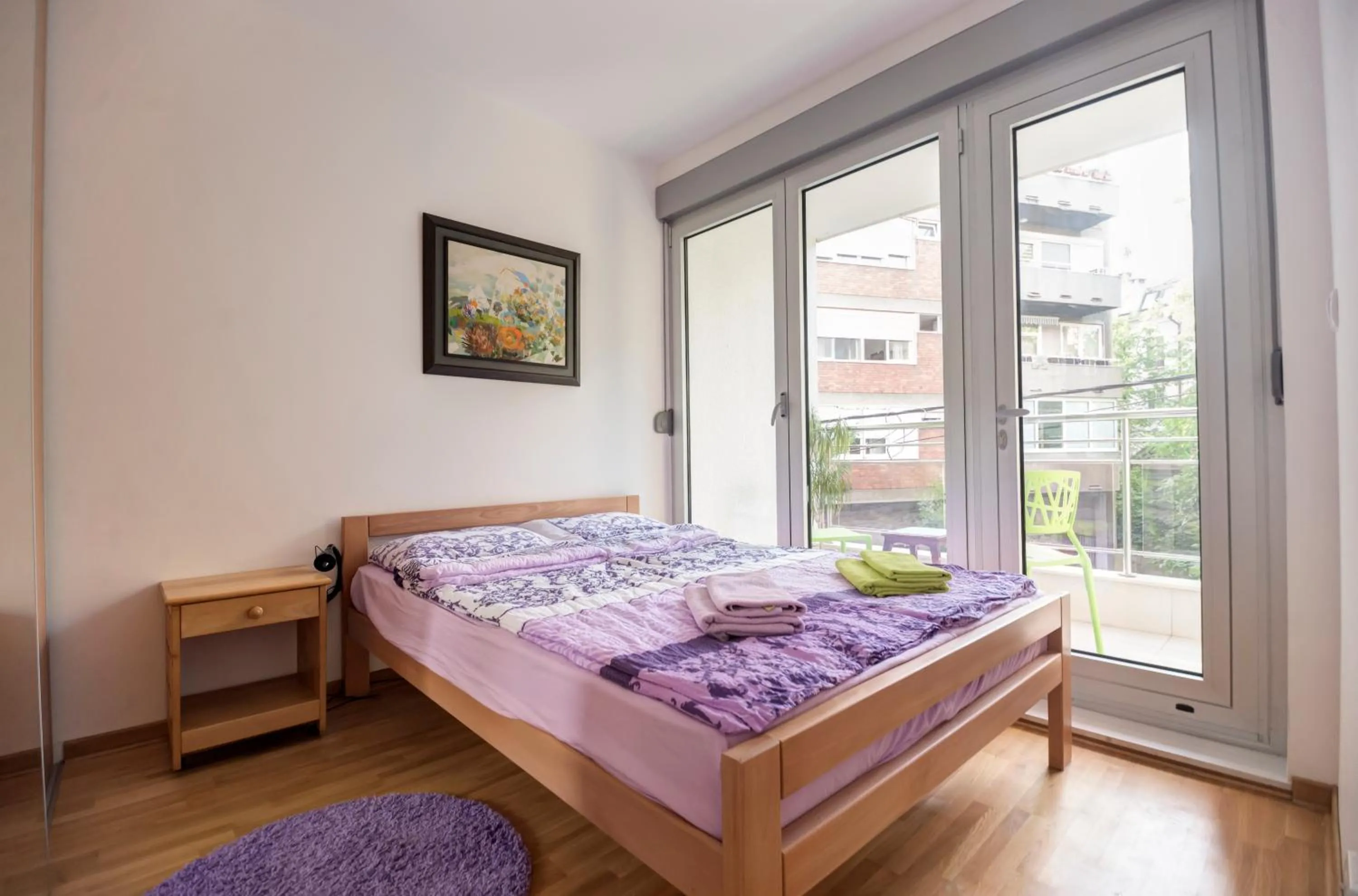 Bedroom, Bed in Sekula's City Center Apartment