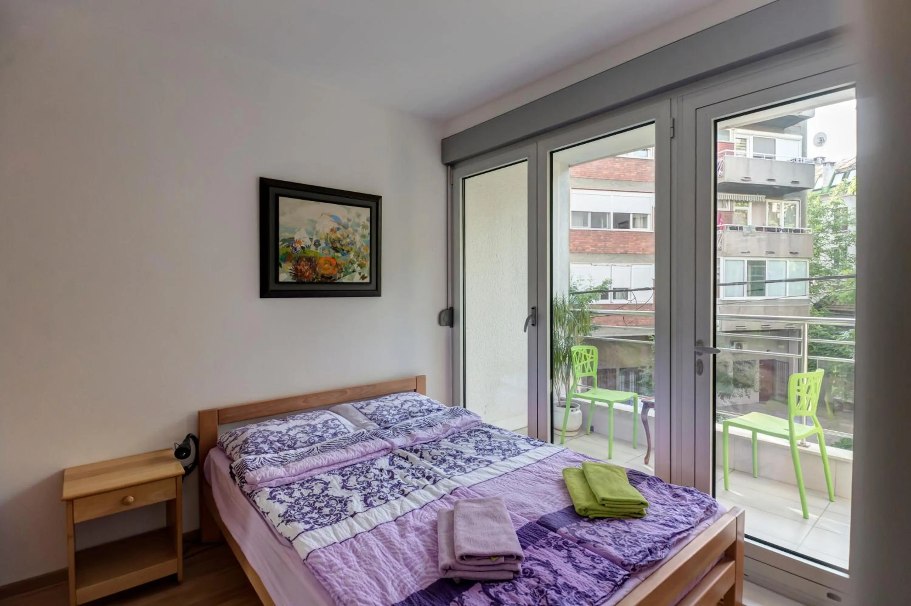 Bedroom, Bed in Sekula's City Center Apartment