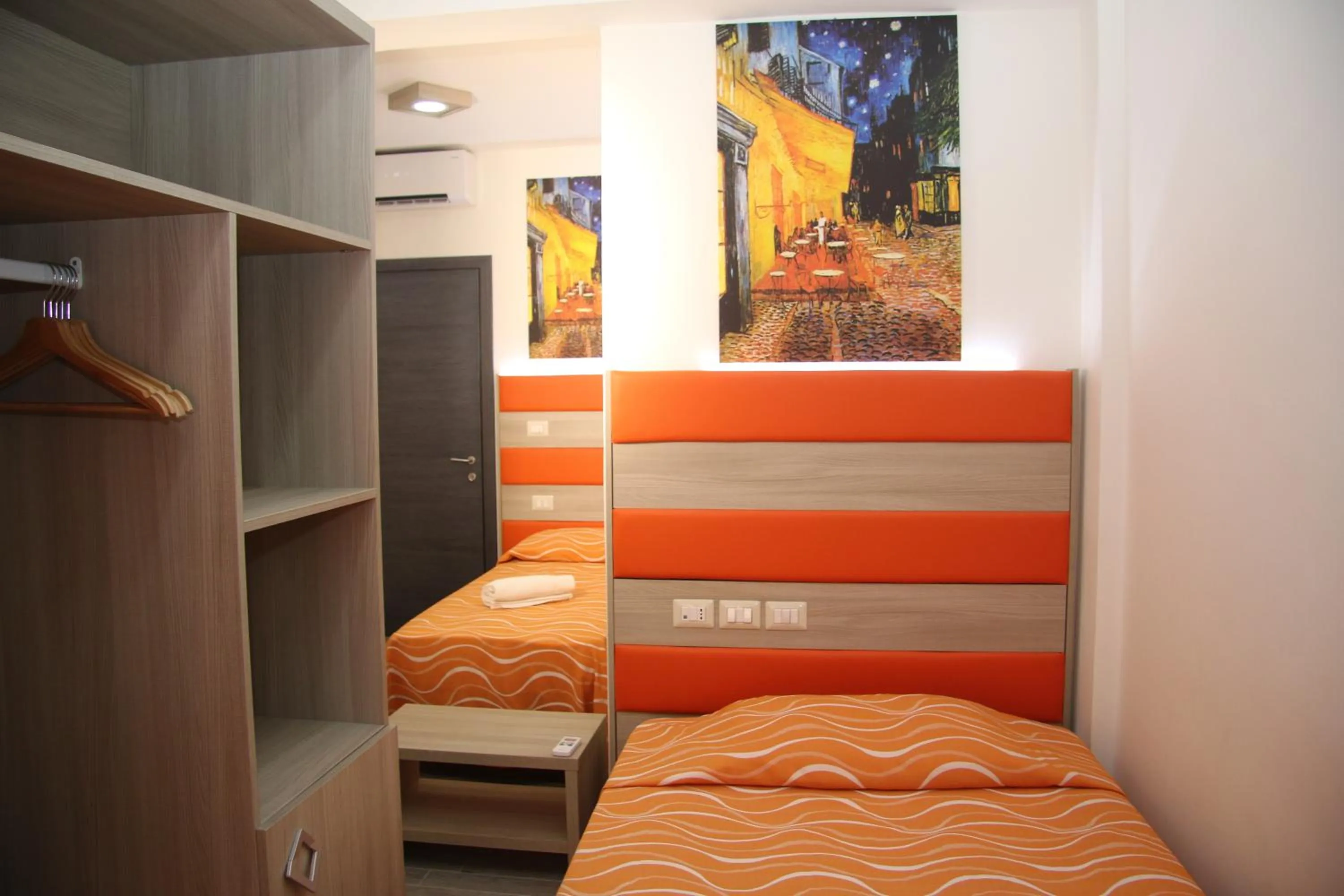 Bed in ChrisMare Hotel