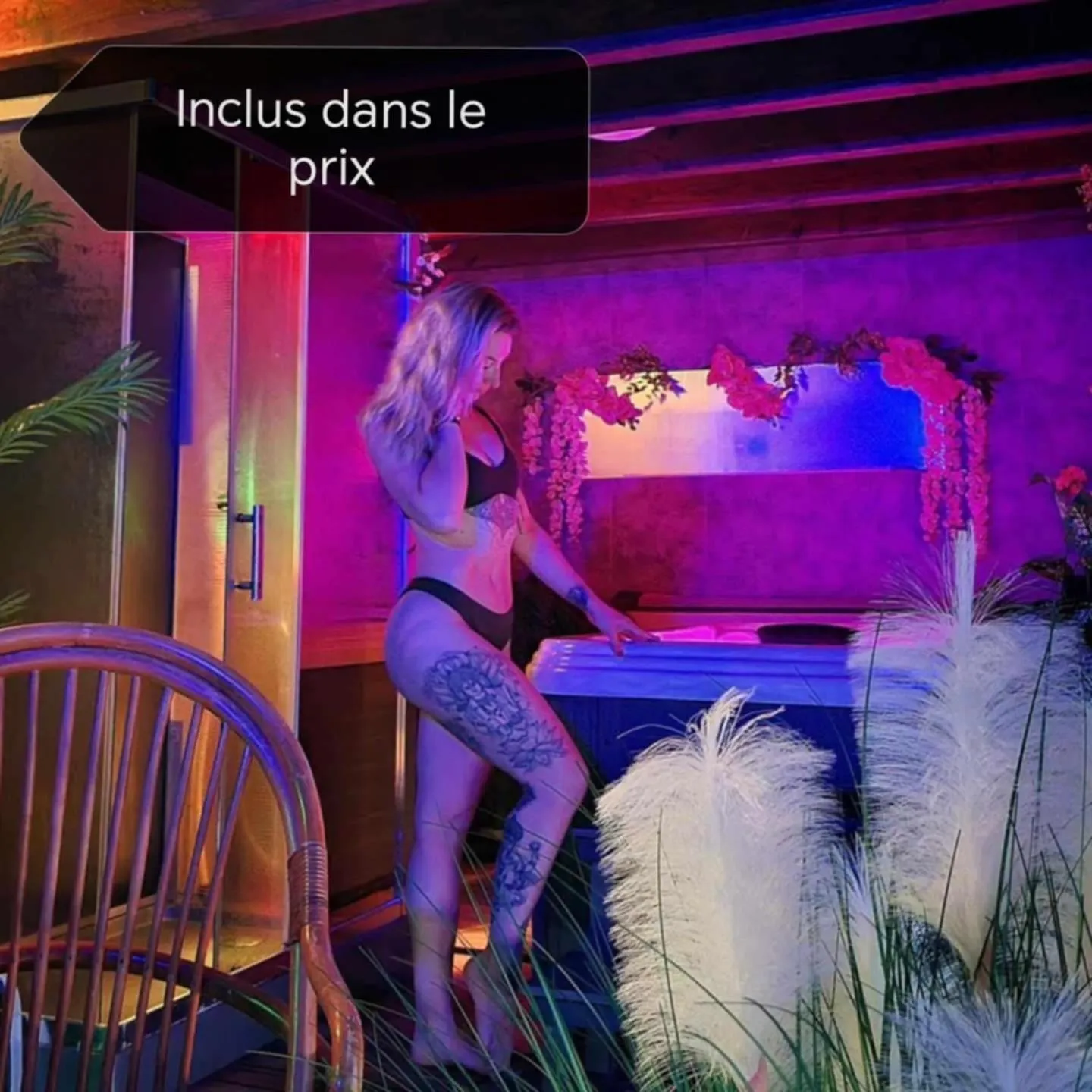 Hot Tub in A l'Orée du Parc