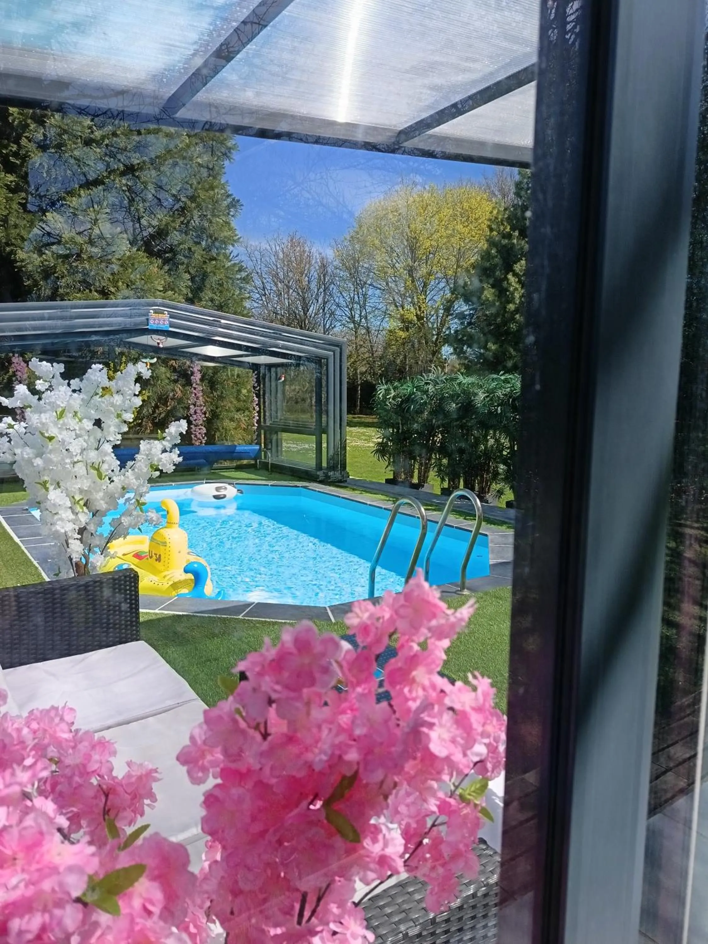 Patio in A l'Orée du Parc