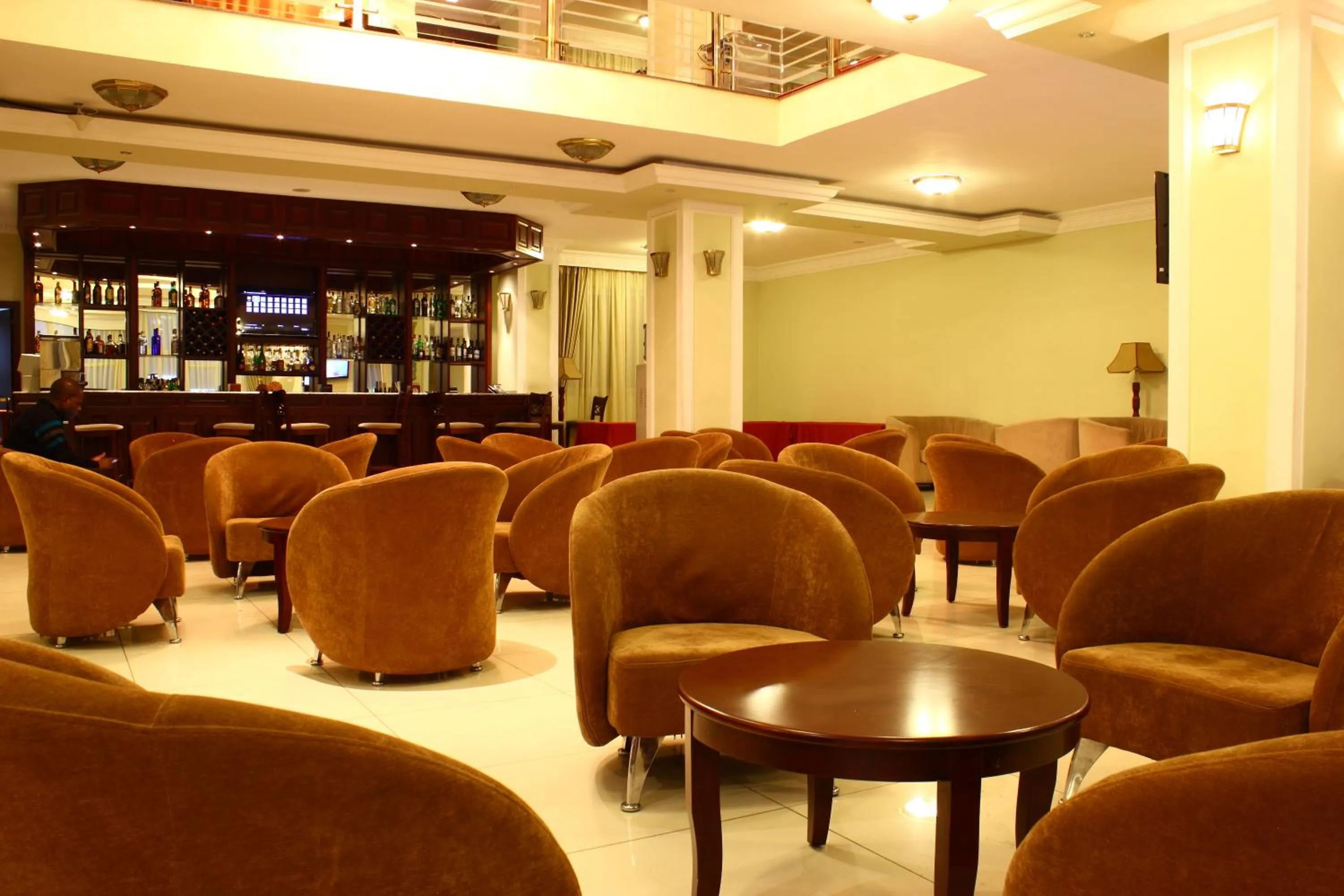 Lounge or bar in Debredamo Hotel