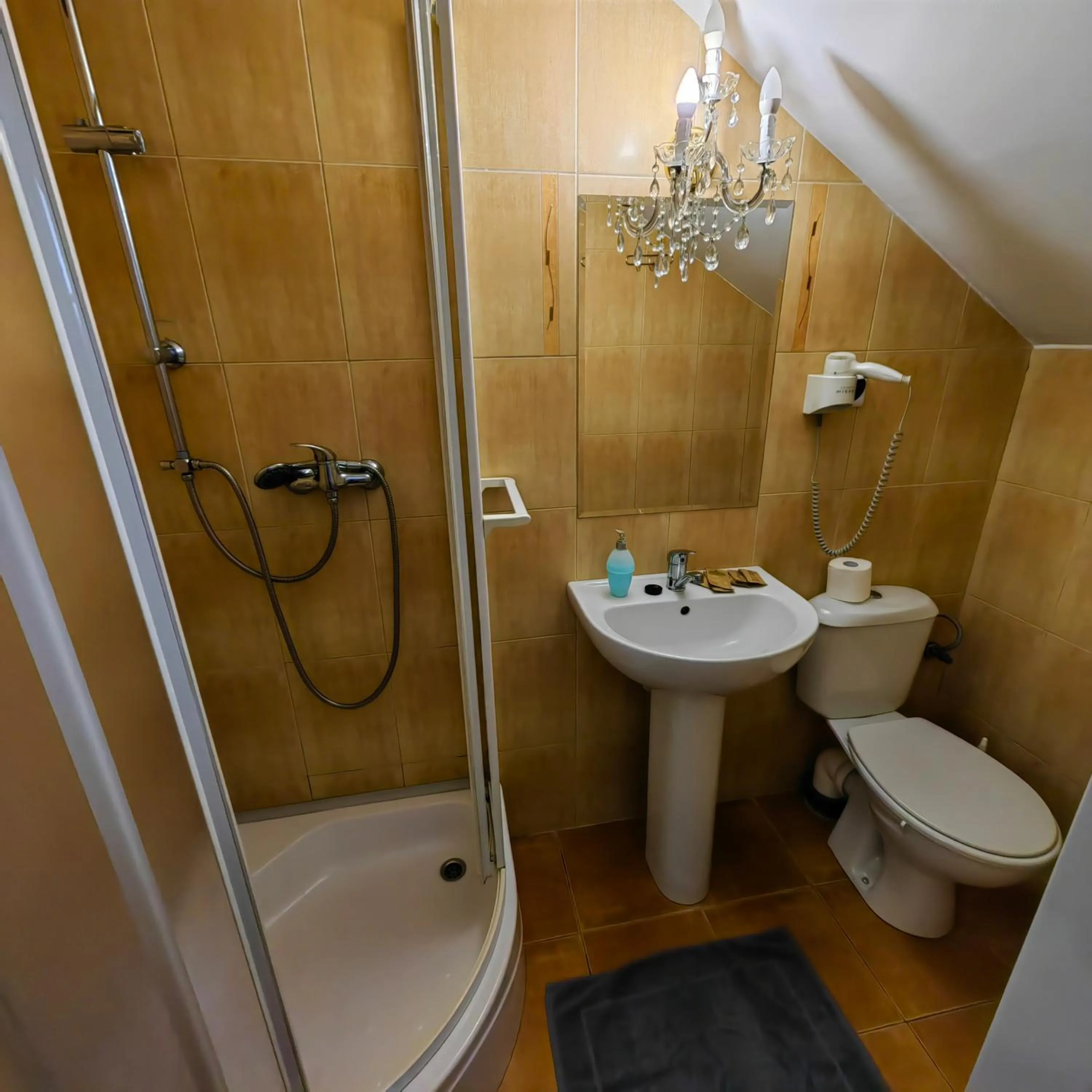 Bathroom in Dworek Wola Ociecka