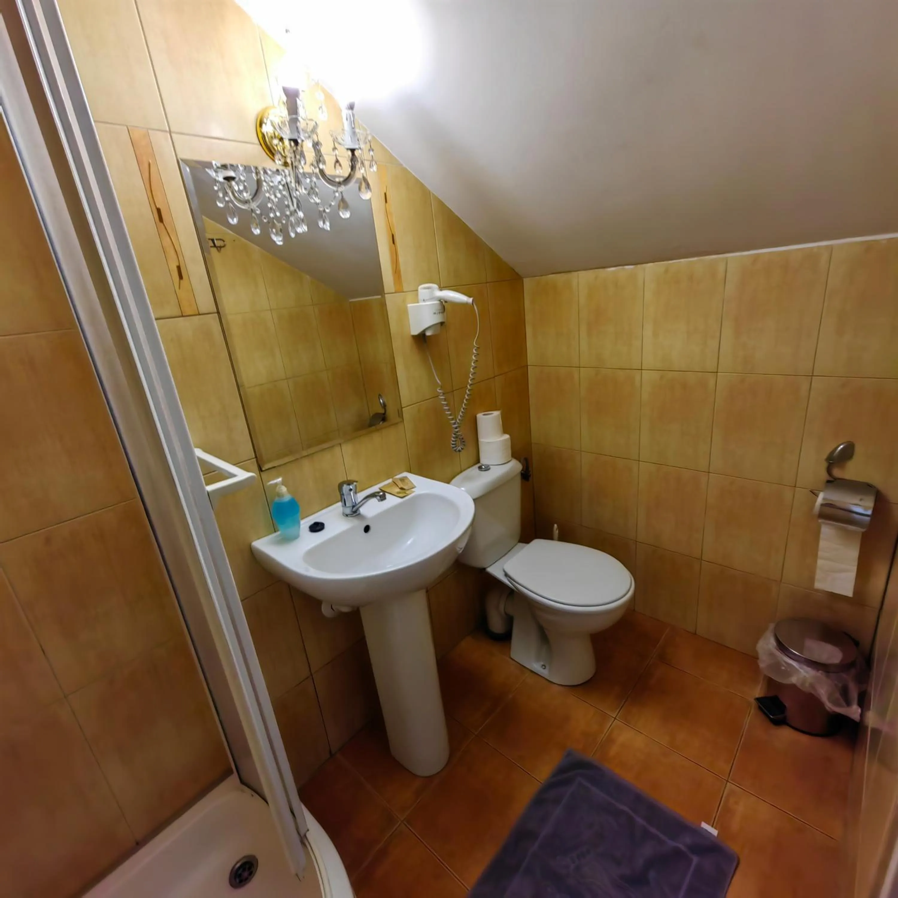 Bathroom in Dworek Wola Ociecka