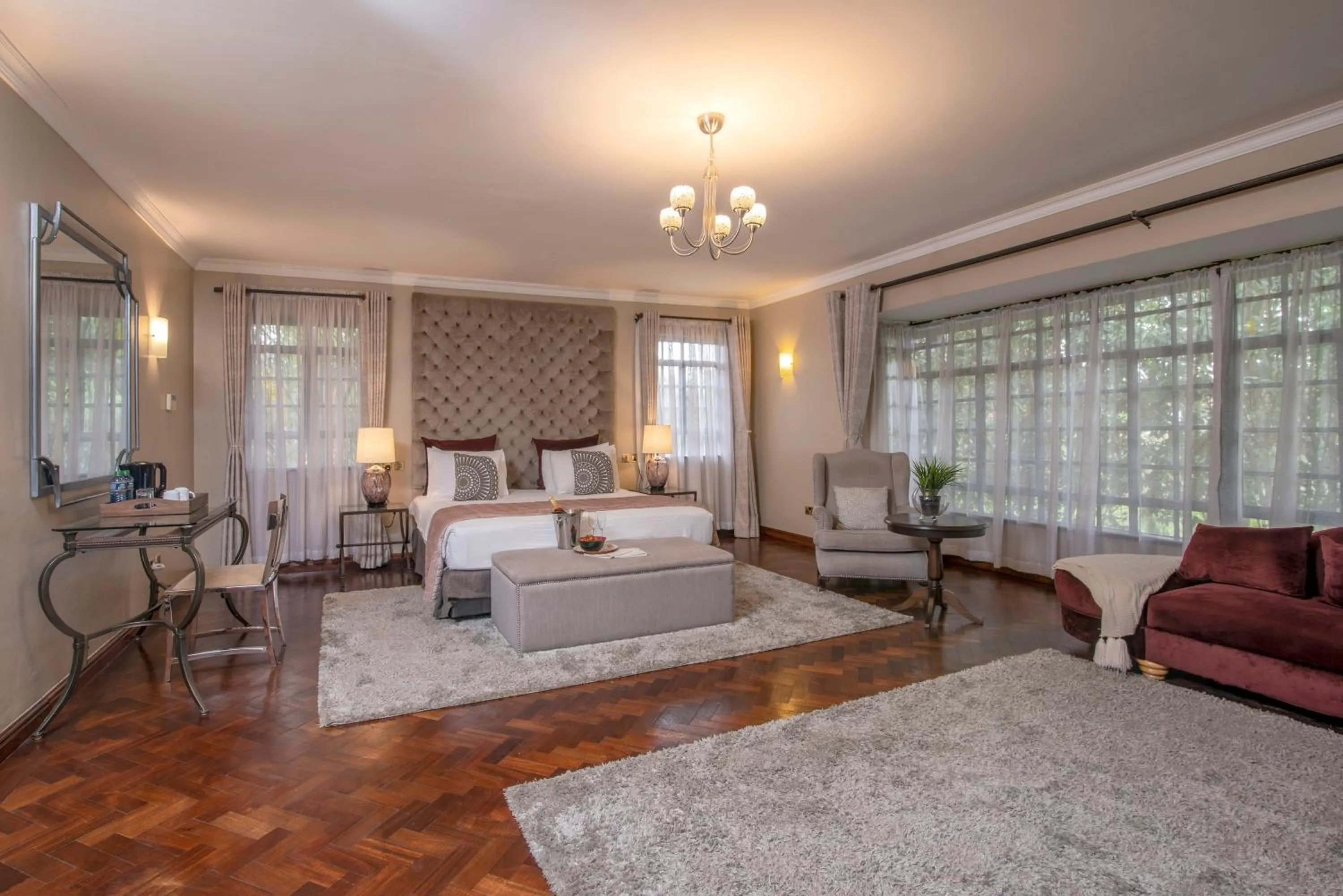 Bedroom, Bed in Fair Acres Boutique Hotel Karen