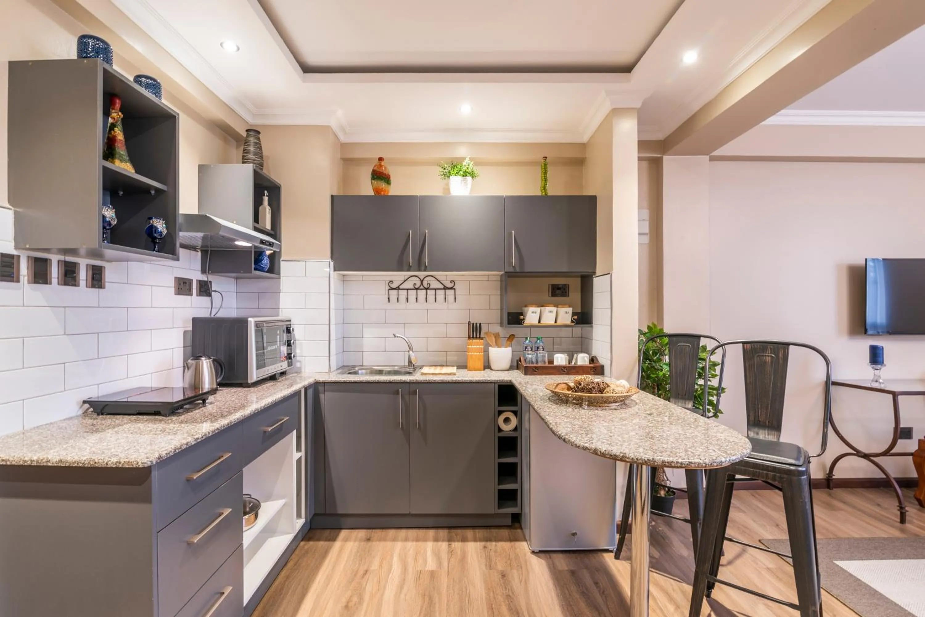 Kitchen or kitchenette in Fair Acres Boutique Hotel Karen