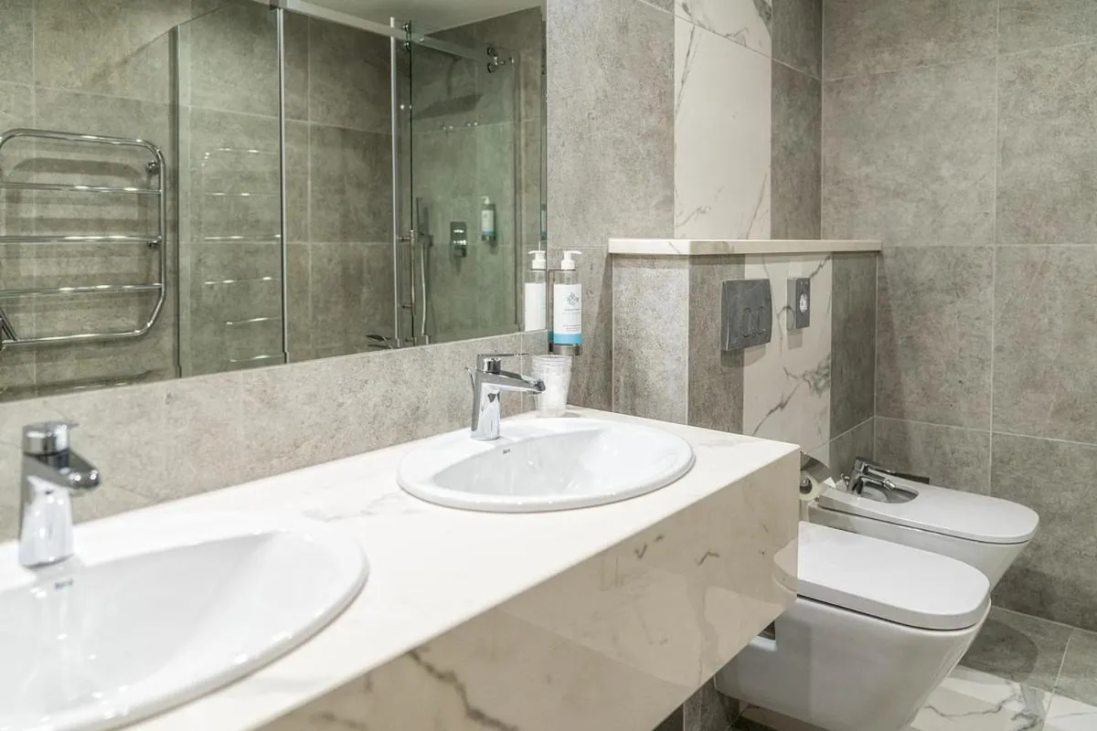 Bathroom in Hotel Stok