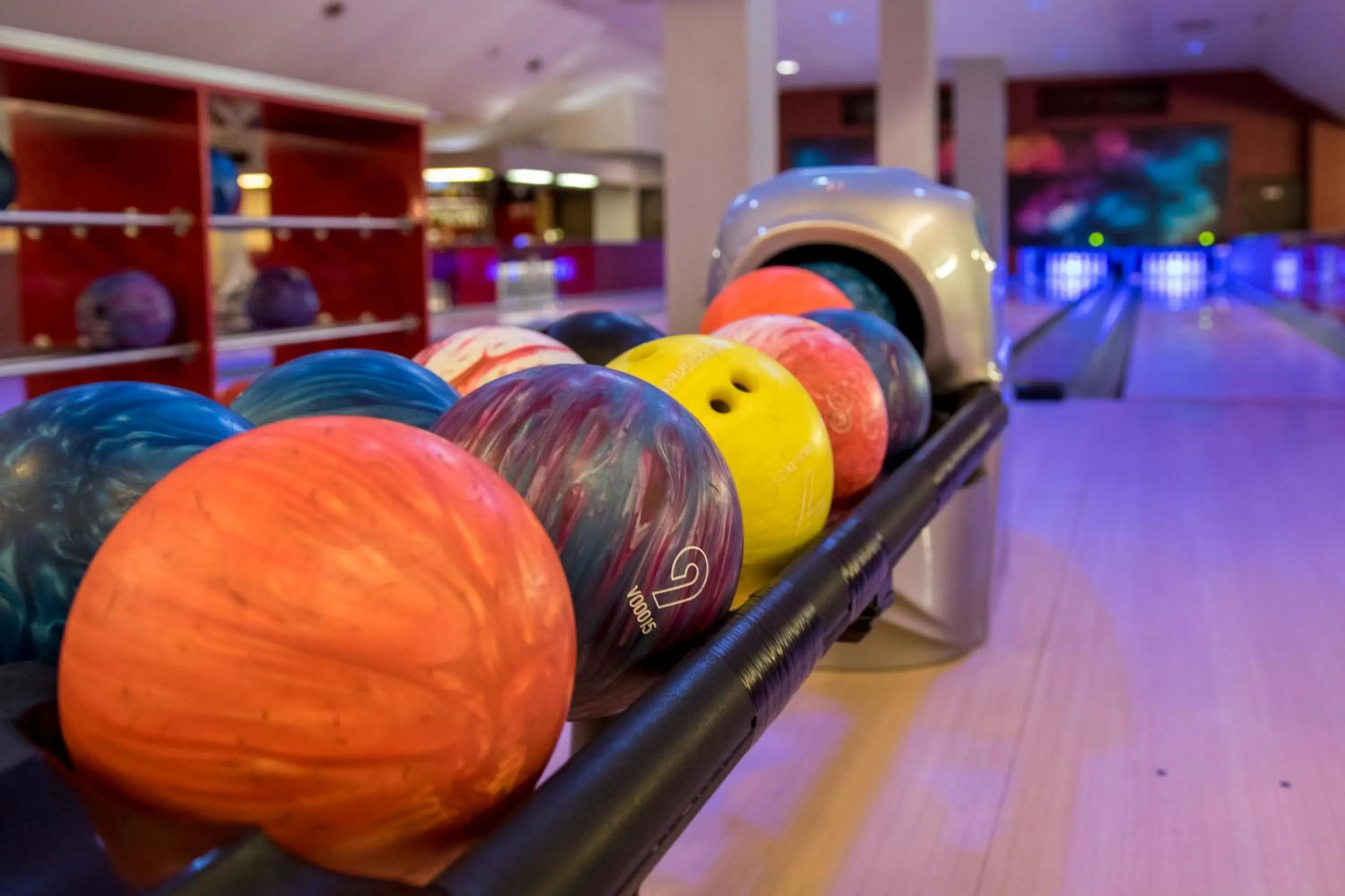 Bowling in Hotel Stok