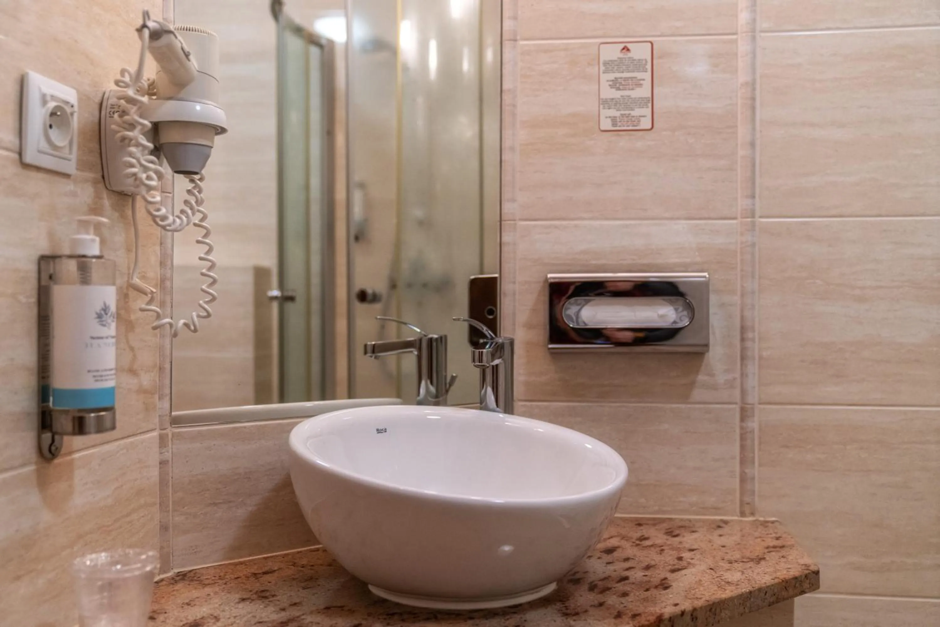 Bathroom in Hotel Stok