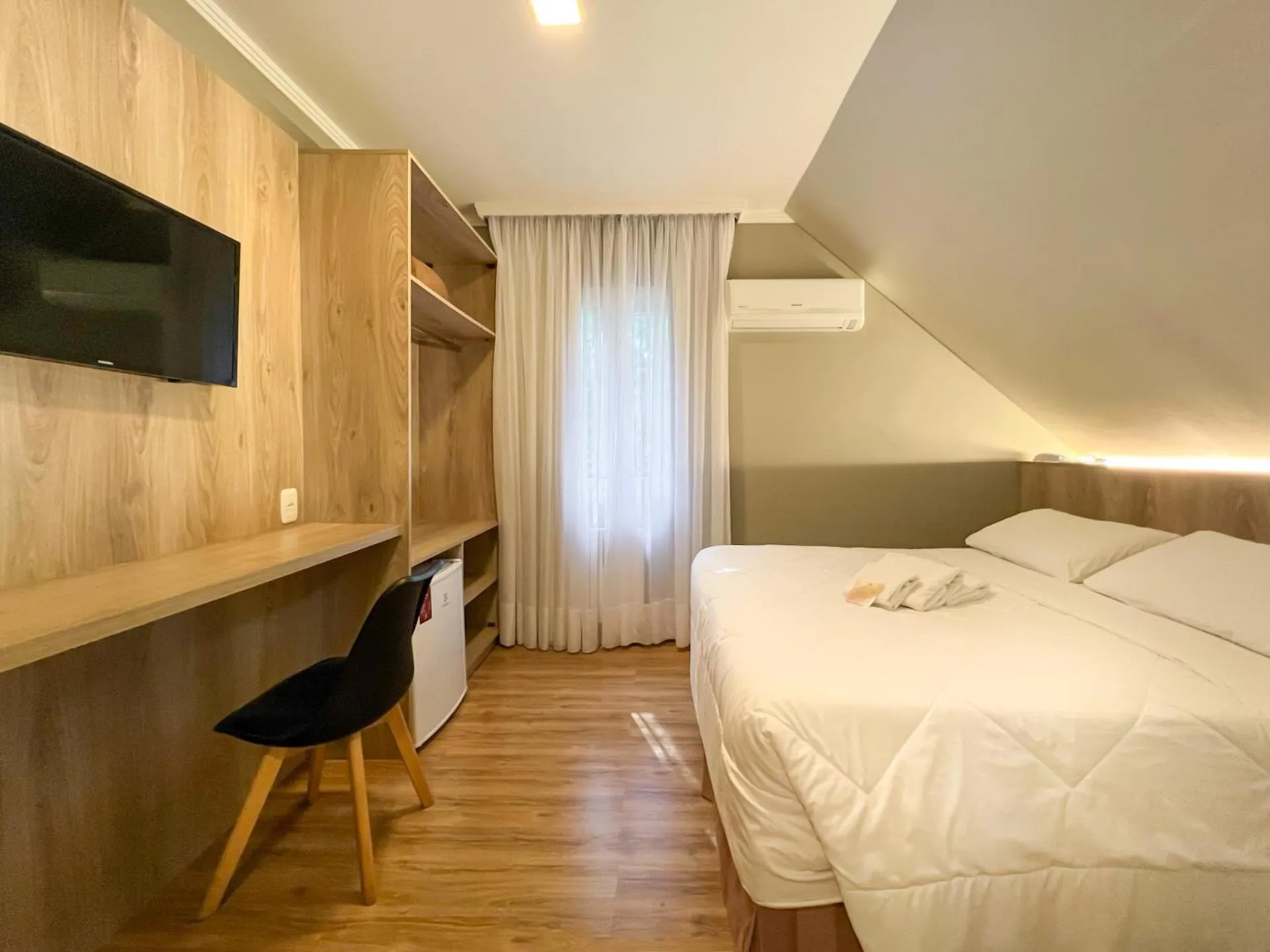 Bedroom, Bed in Pousada Viena