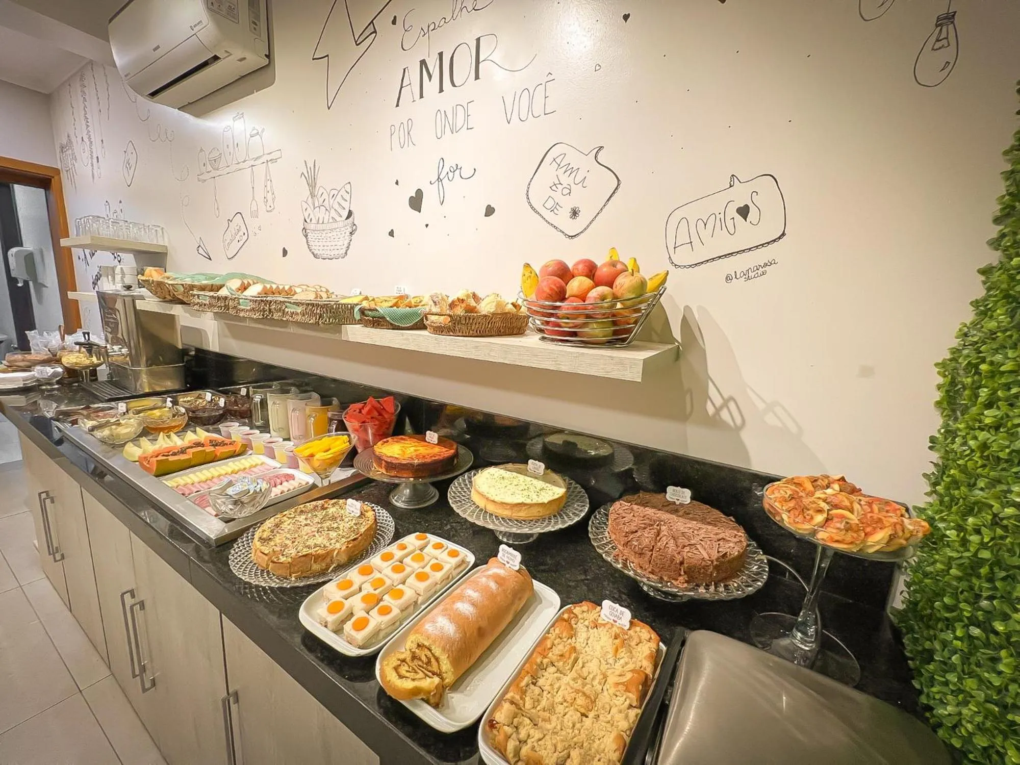 Breakfast in Pousada Viena