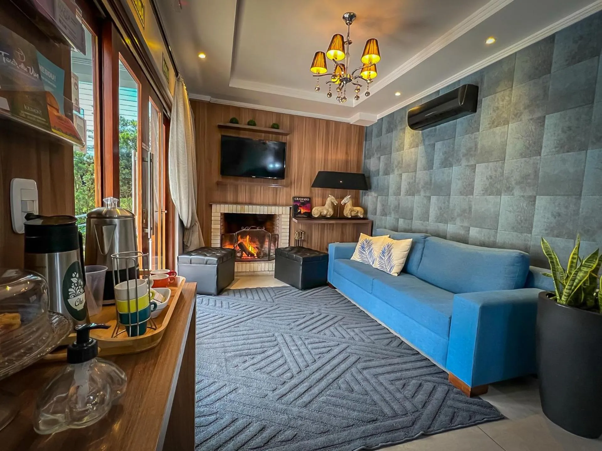 Lobby or reception in Pousada Viena