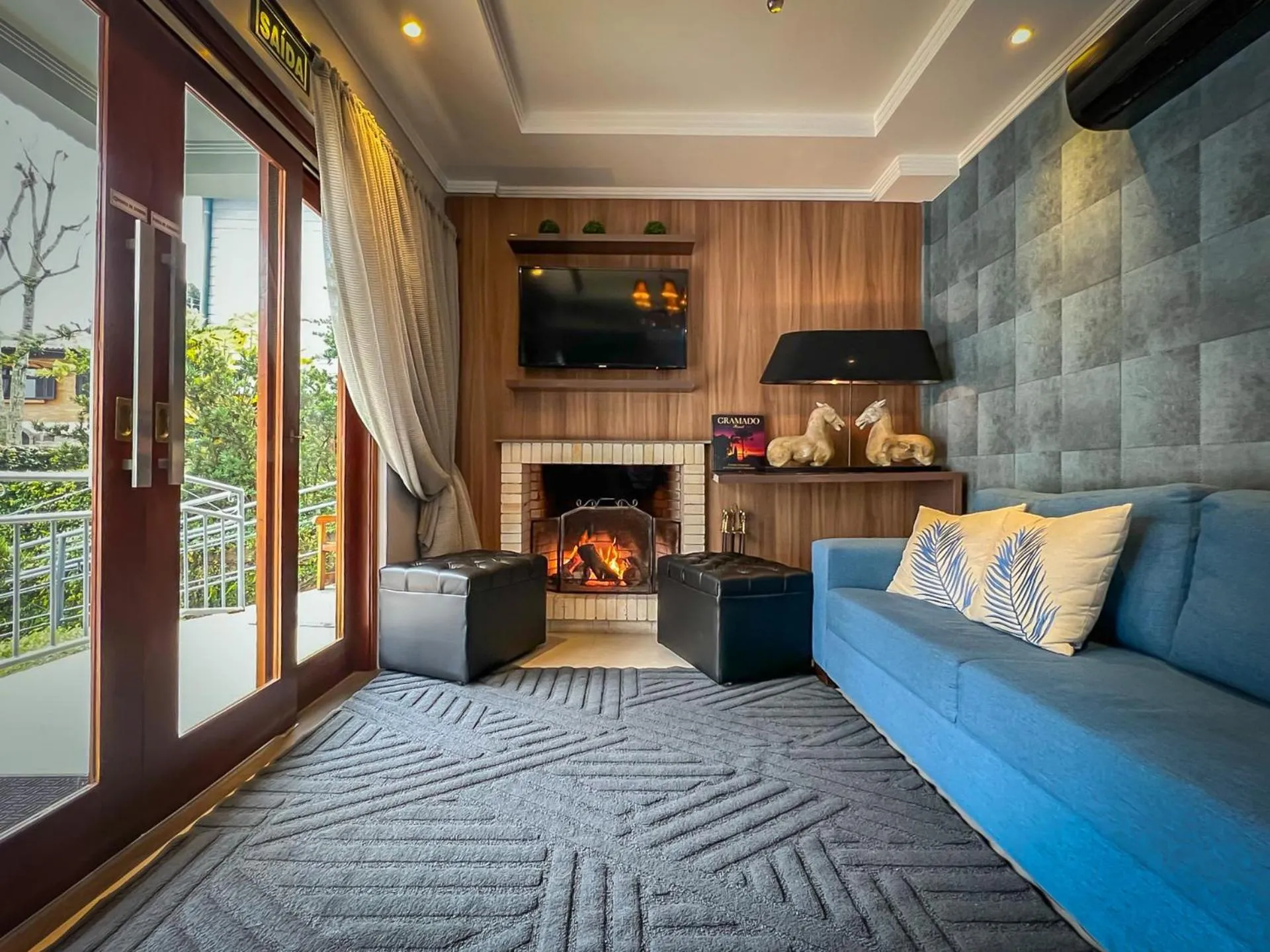 Lobby or reception in Pousada Viena