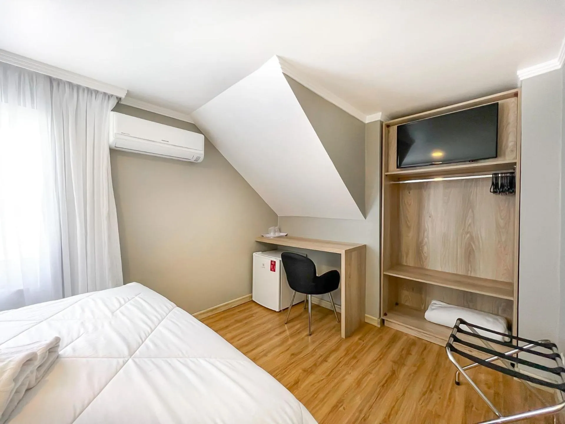 Bedroom, Bed in Pousada Viena